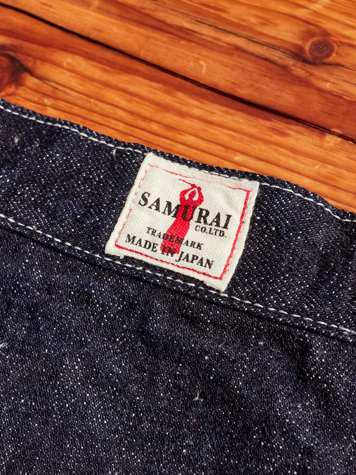 SJ310DX17oz "Zero Bushido" 17oz Selvedge Denim Work Pants - Wide Straight Fit - Image 12