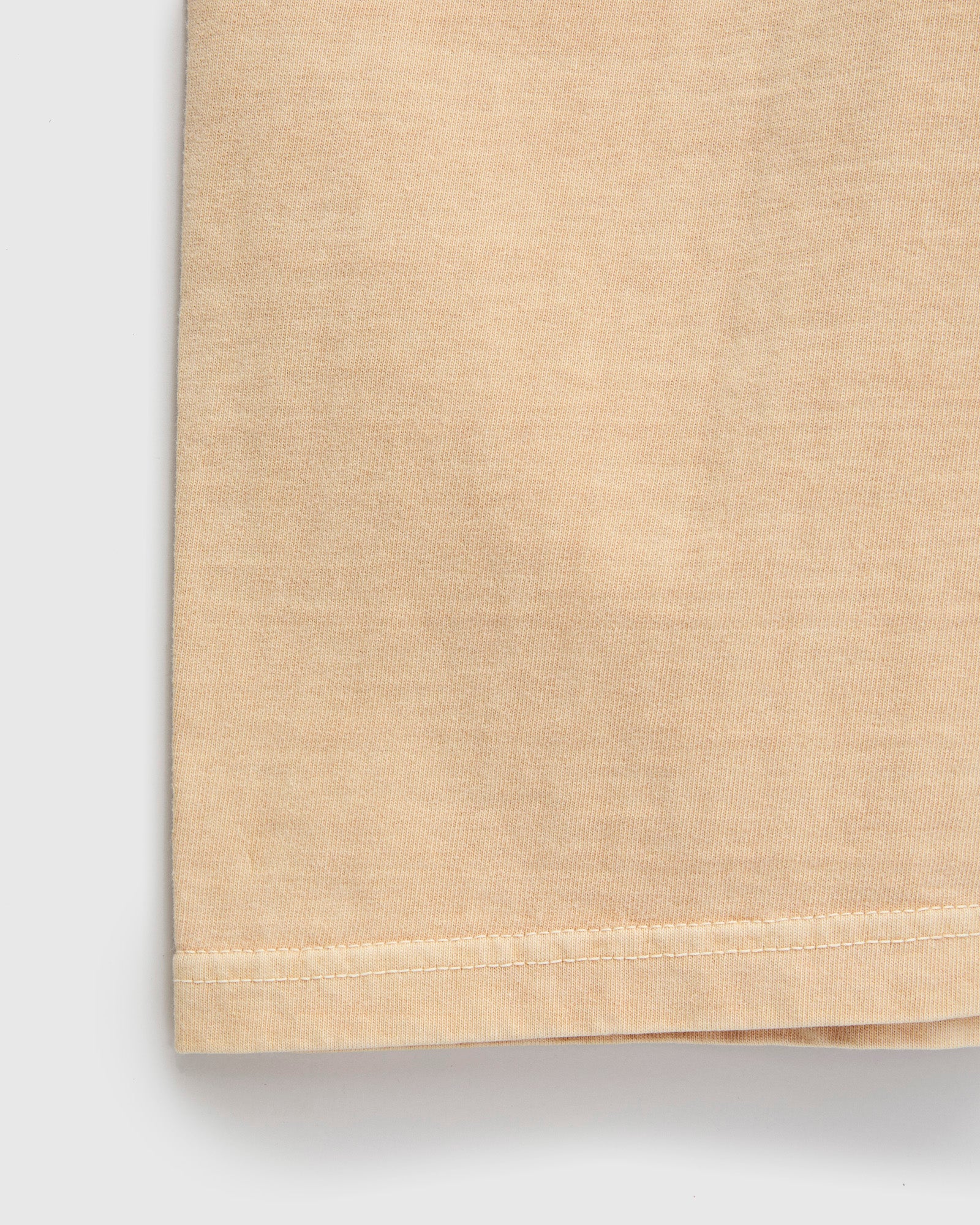 Heavyweight Solid T-Shirt in Shibuki Chestnut - Image 5