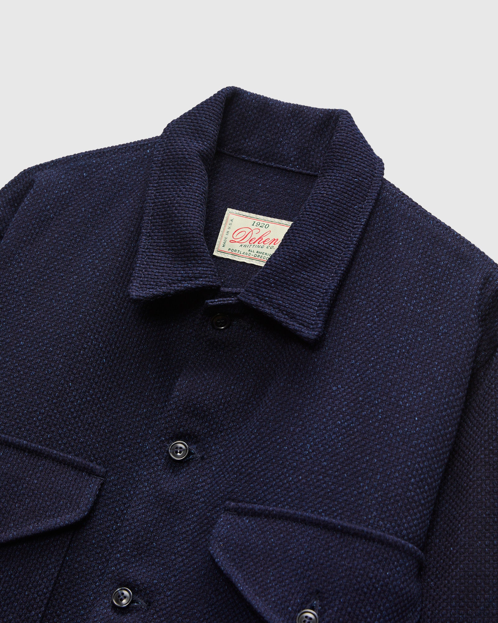 Skyline Overshirt in Indigo Sashiko - Image 3