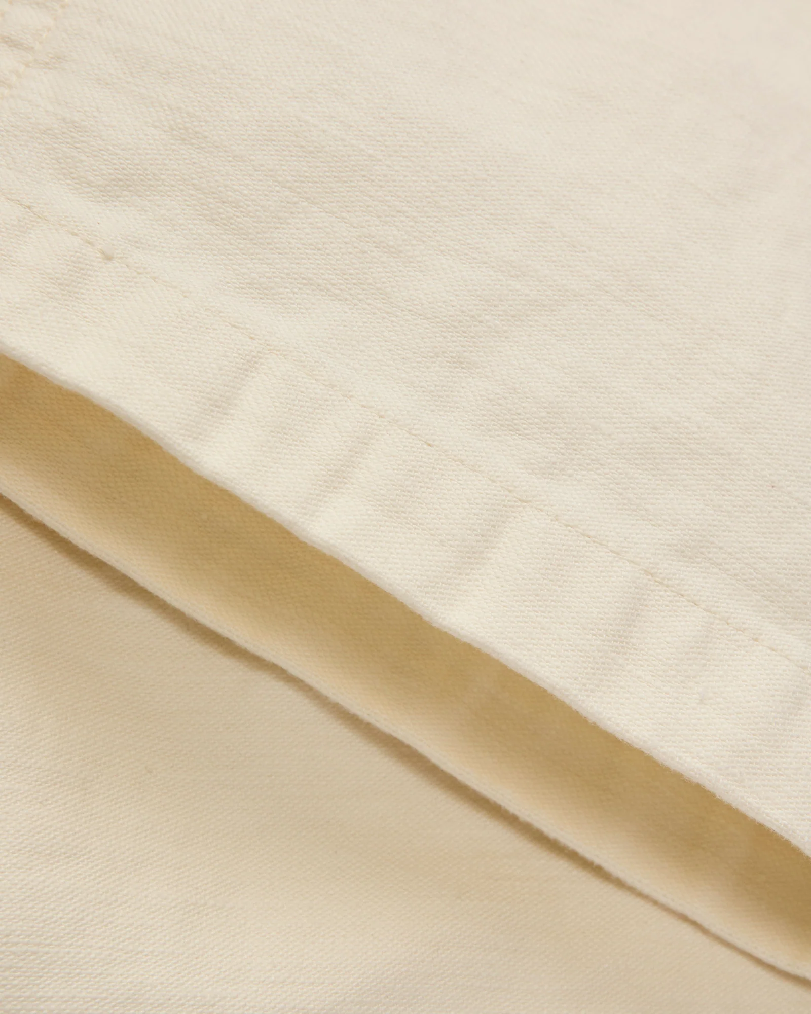 Slim Fatigue Pants in Ecru - Image 9