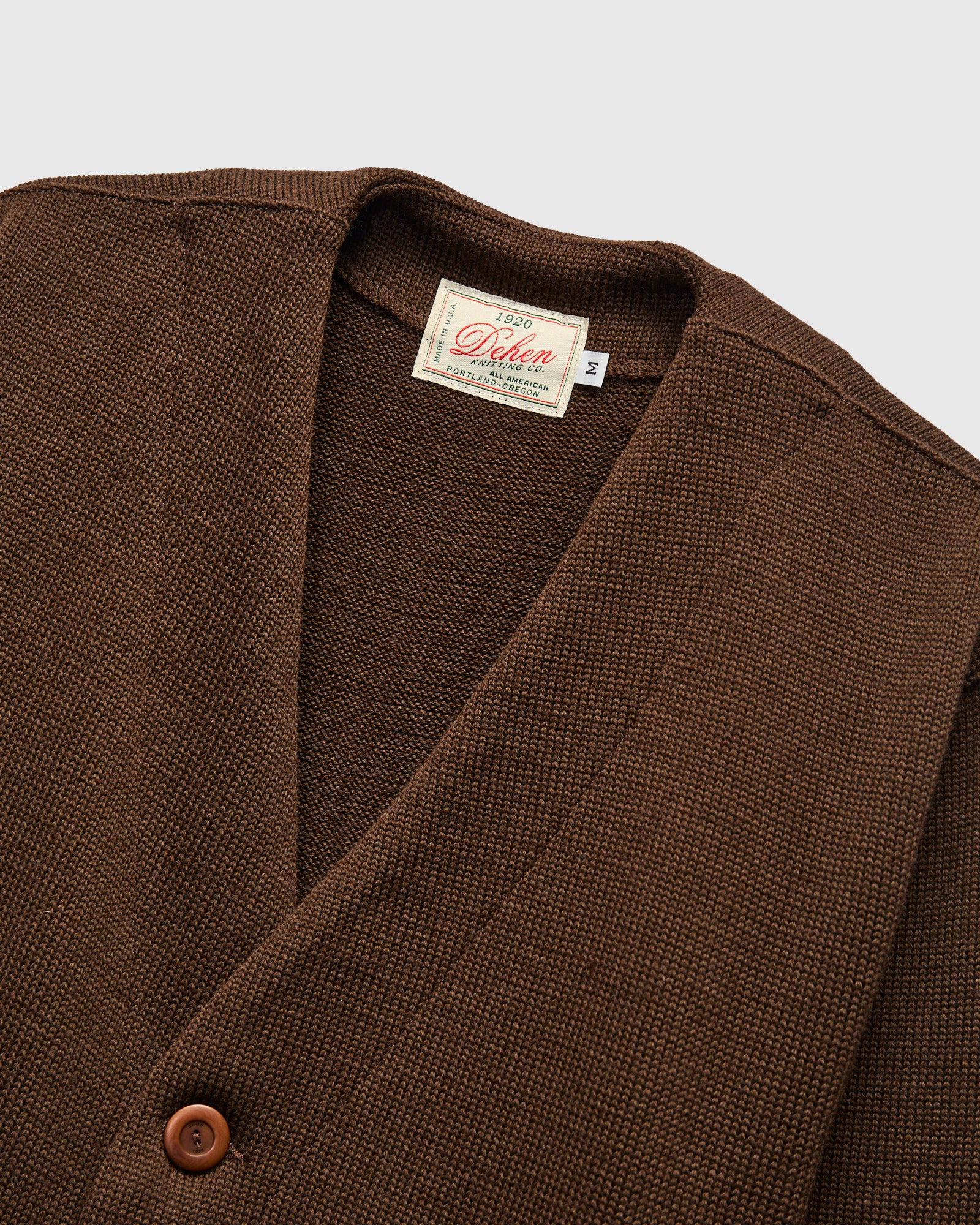 Slouchy Cardigan in Brown - Image 3