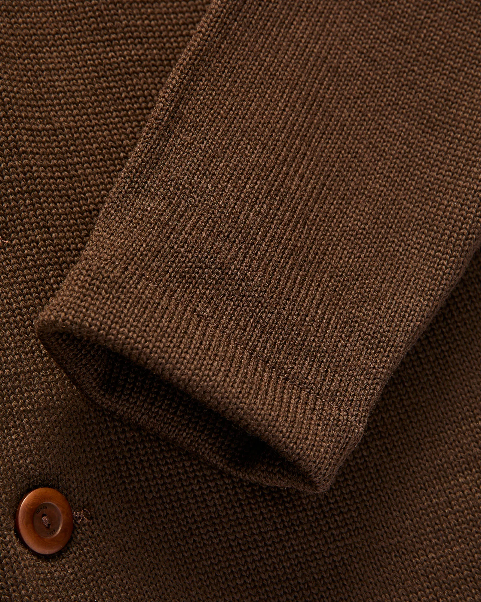 Slouchy Cardigan in Brown - Image 6