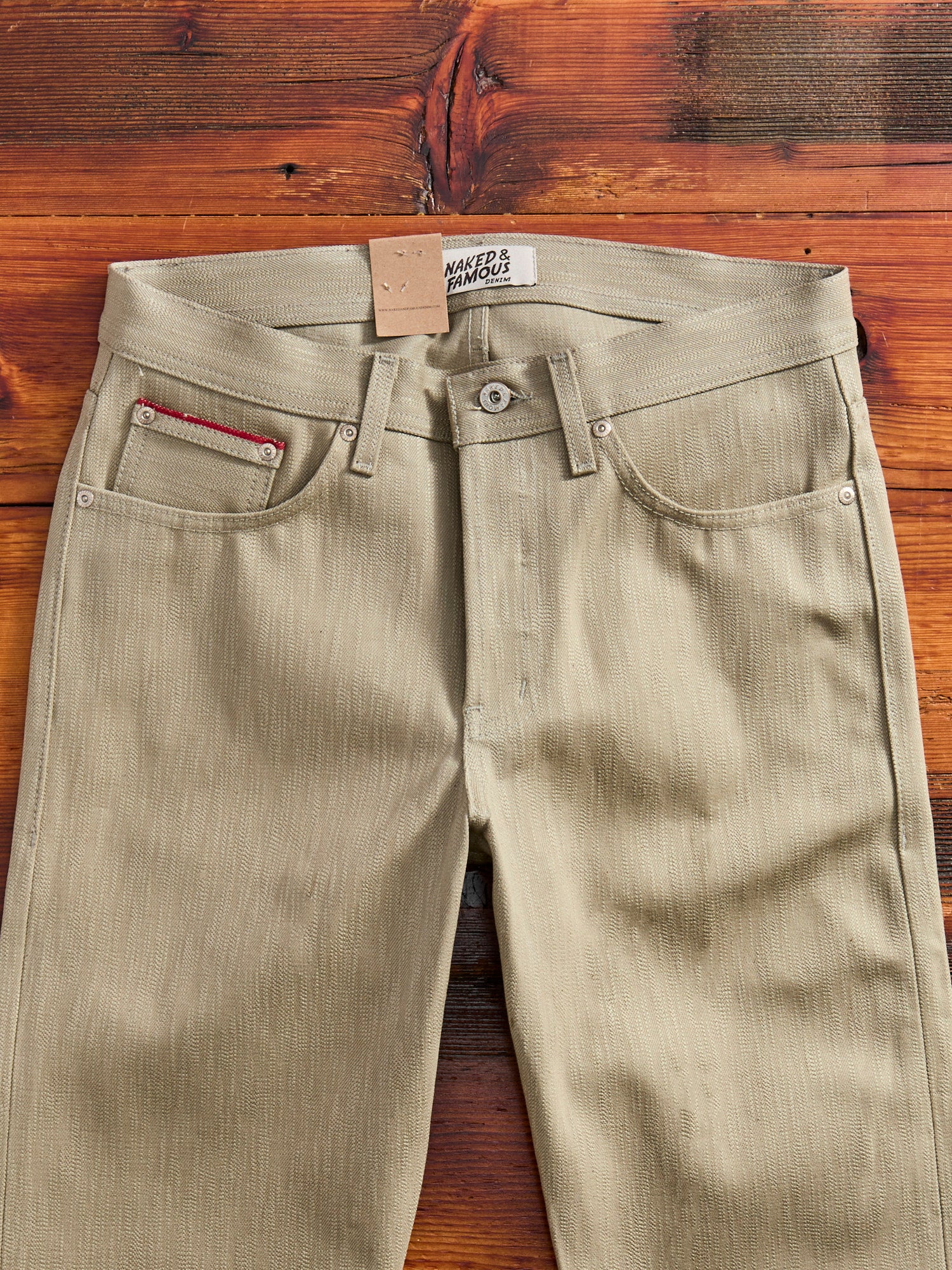 "Smokey Cotton Slub" 16oz Selvedge Denim - Weird Guy Fit - Image 6