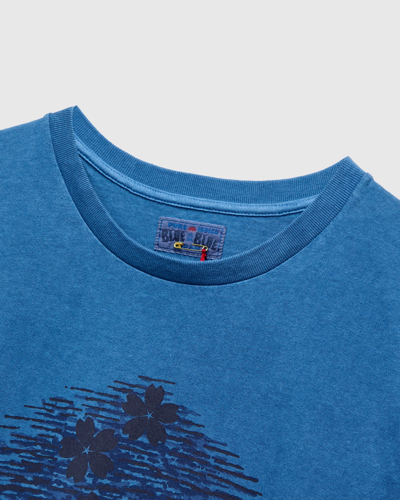 "Sora Sakura" T-Shirt in Indigo - Image 3