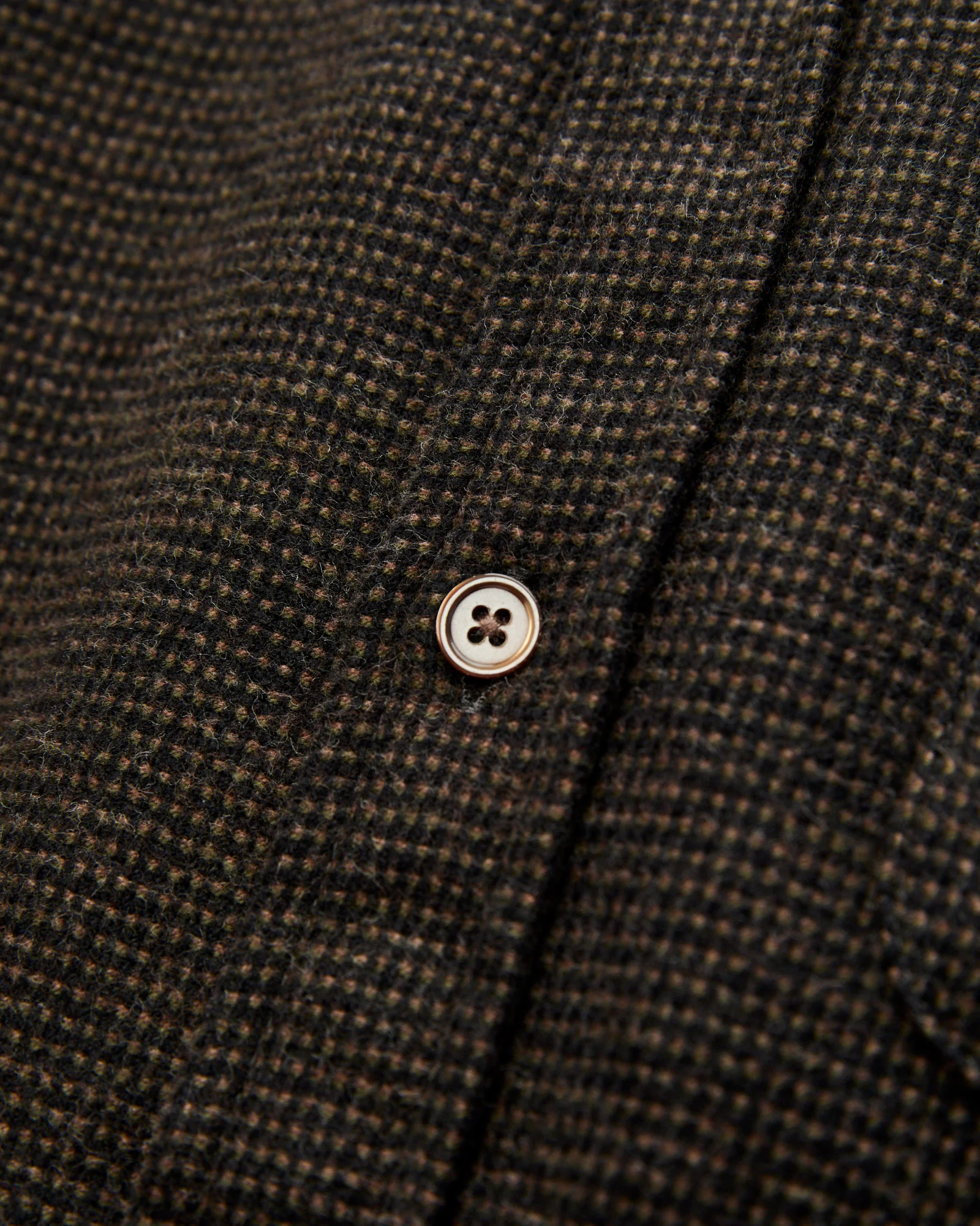 Sounds Button-Up Shirt in Brown - Image 7