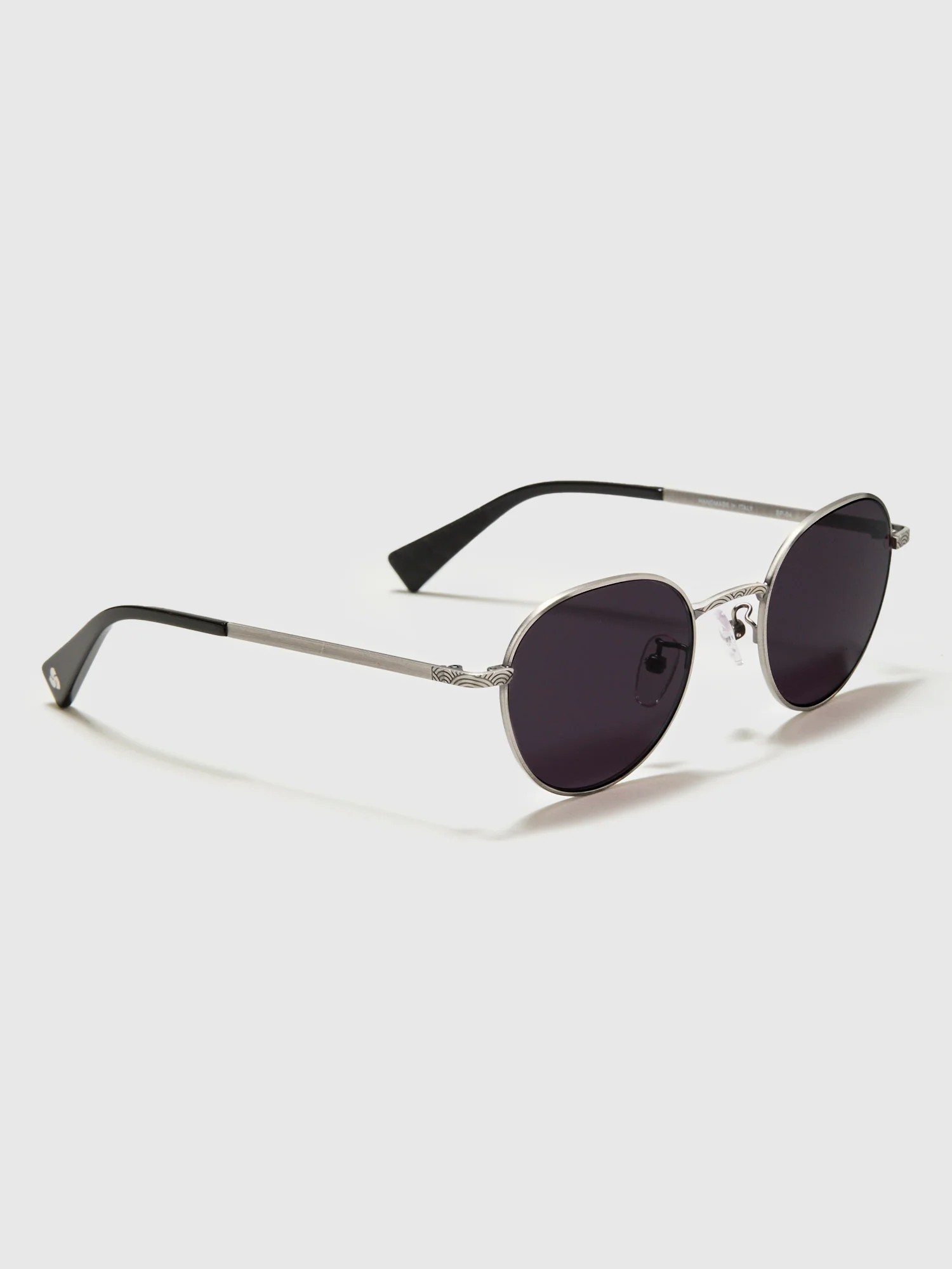 SP-04 "Steel Panto" Sunglasses in Silver/Grey - Image 3