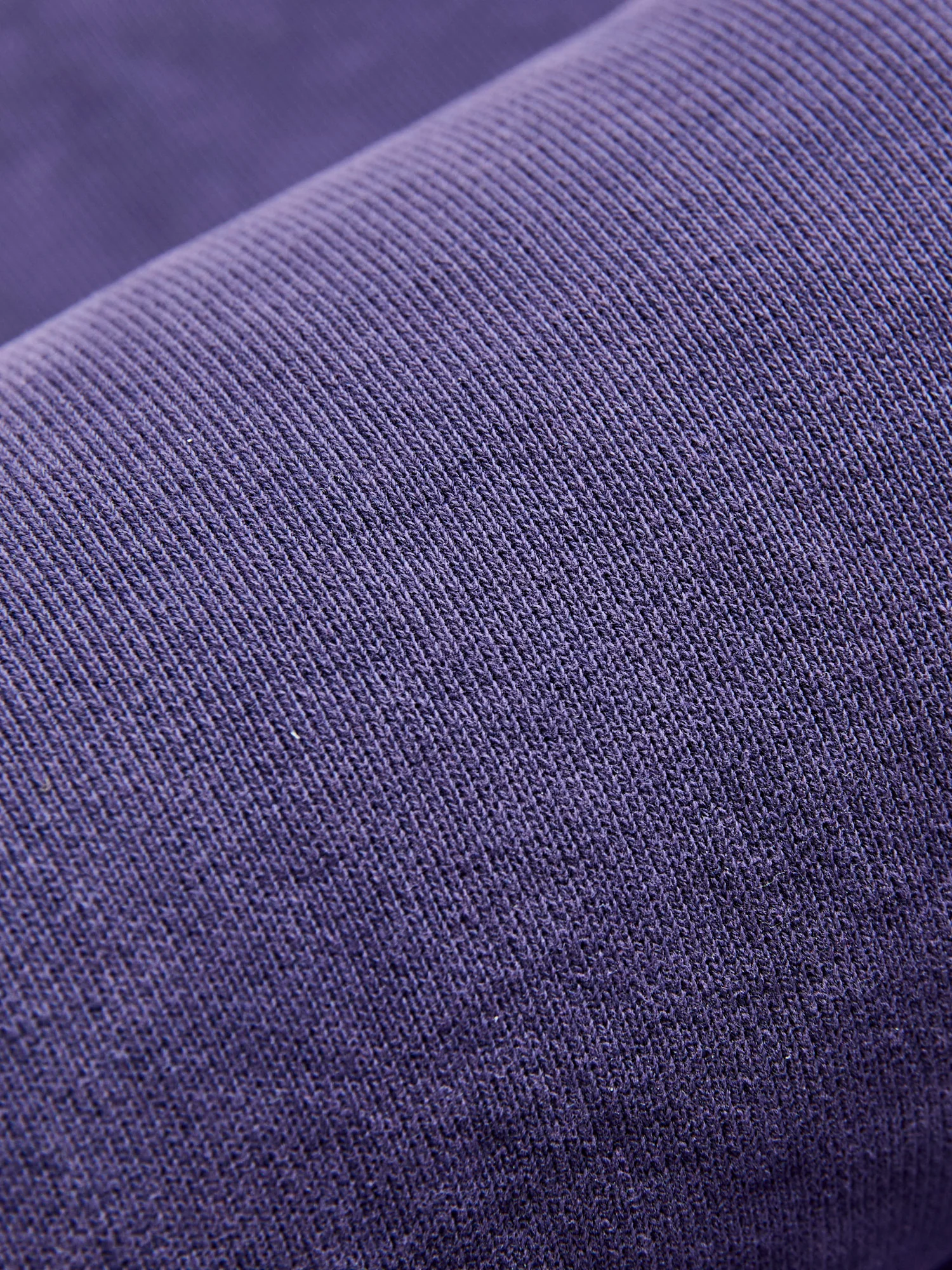 Special Finish Zip Hoodie in Purple Navy - Image 10