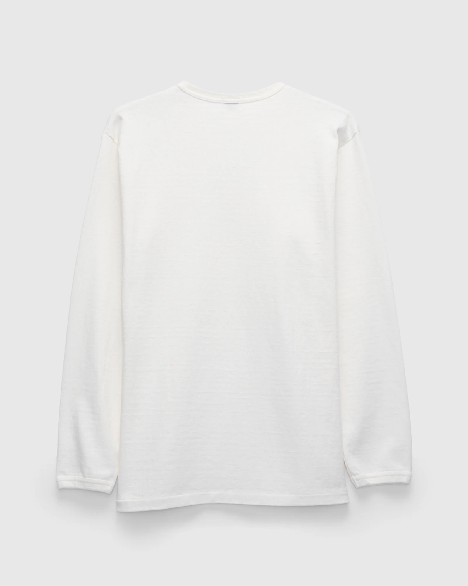 Stand Wheeler Longsleeve T-Shirt in Off White - Image 3