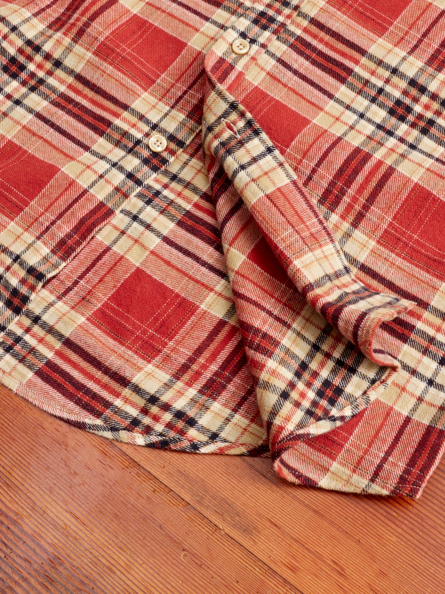 Stinger Button-Up Shirt in Red - Image 6