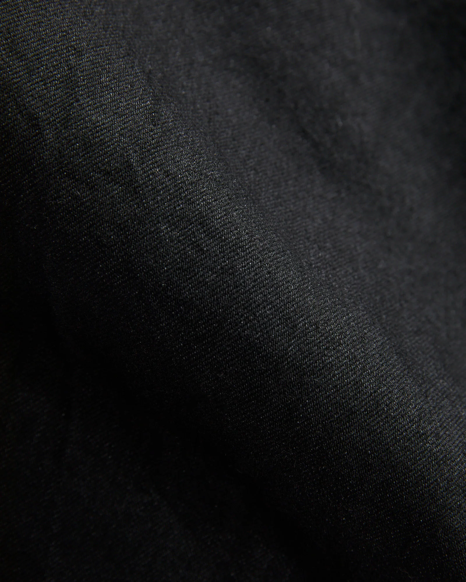 Straight 5 Pocket Selvedge Denim Pants in Rinse Black - Image 8