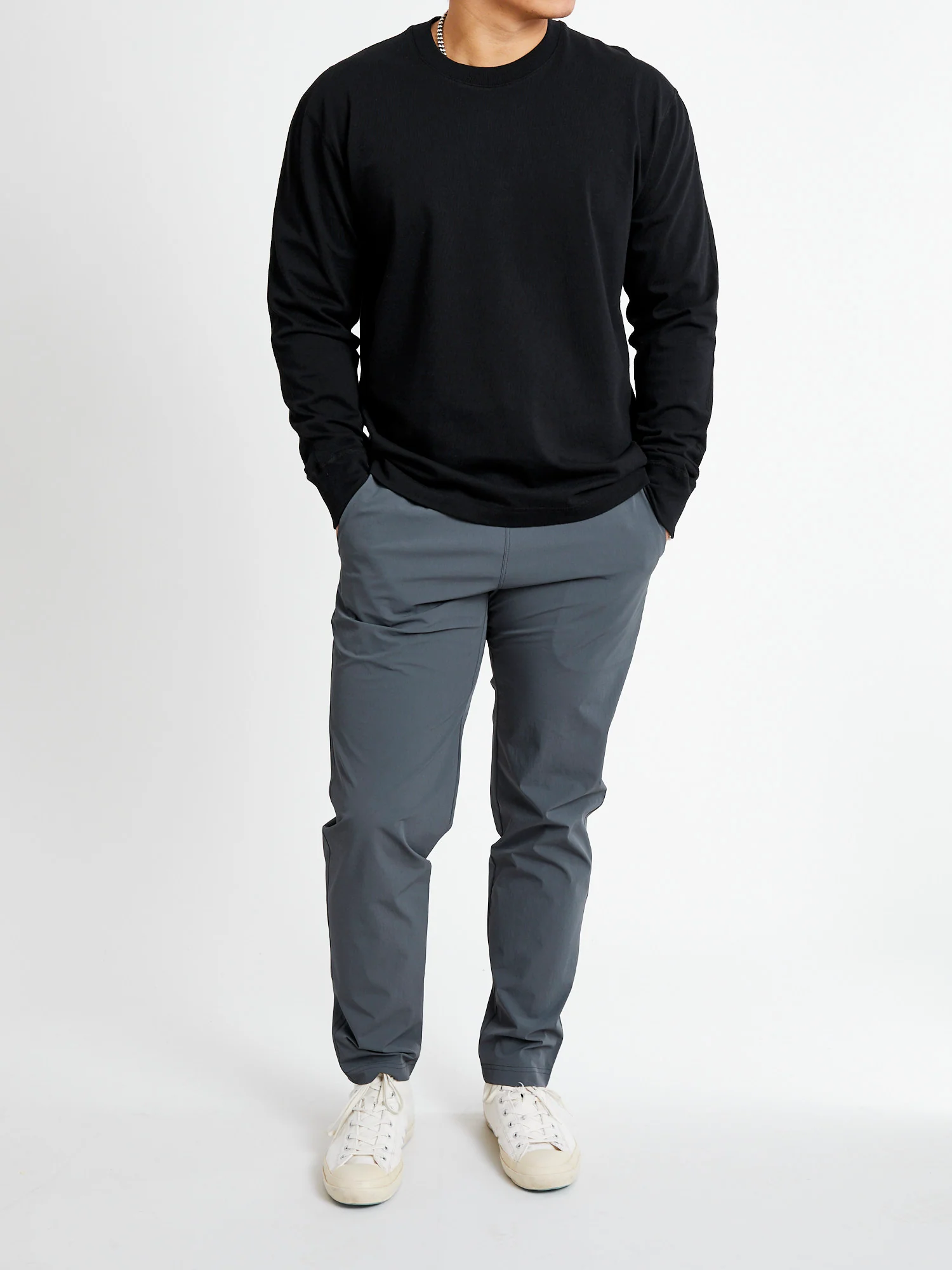 Stretch Nylon Field Pant in Charcoal - Image 11