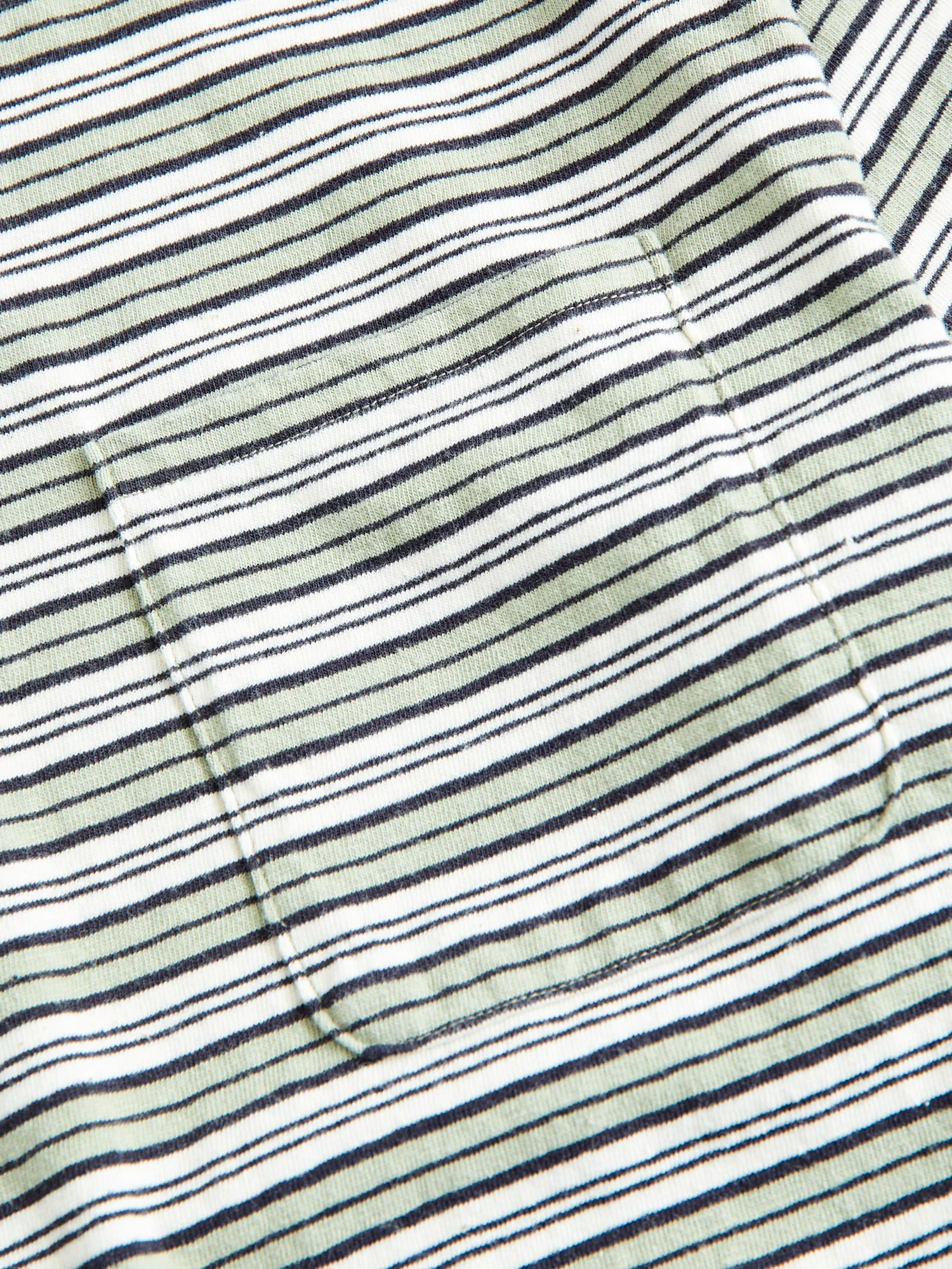 Stripe T-Shirt in Green - Image 4