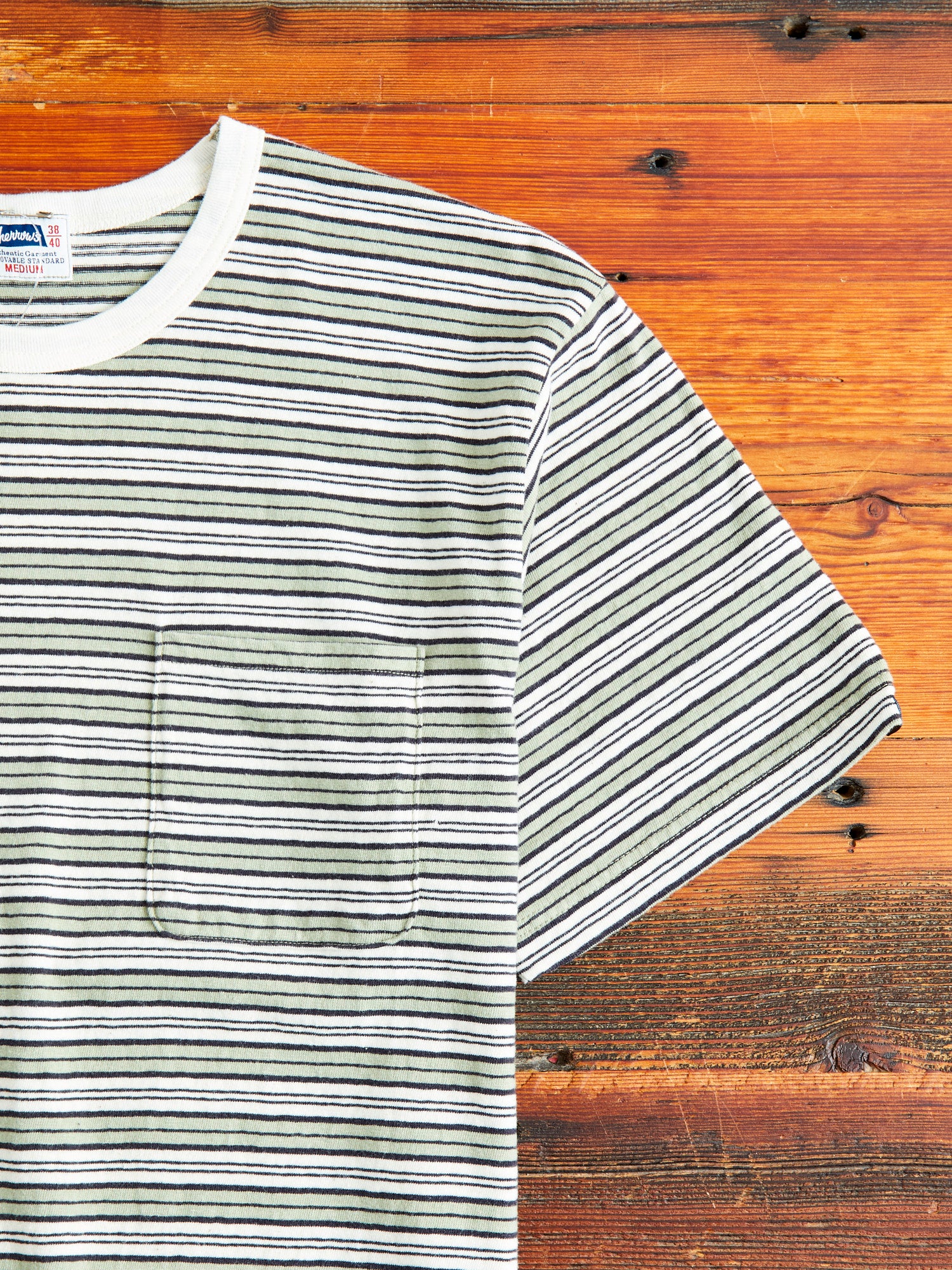 Stripe T-Shirt in Green - Image 5