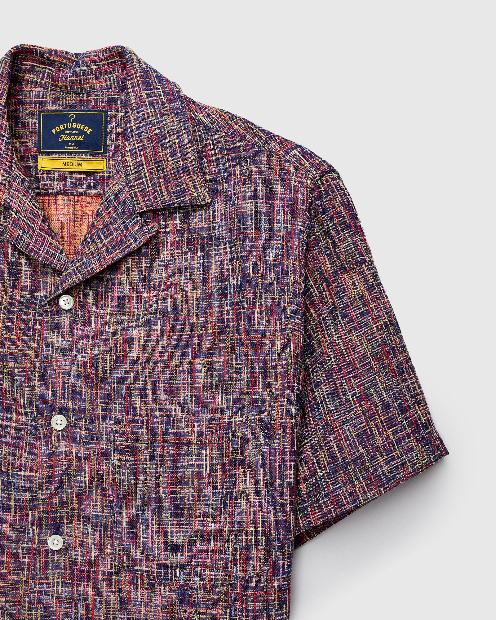 Summer Boucle Shirt in Blue - Image 5