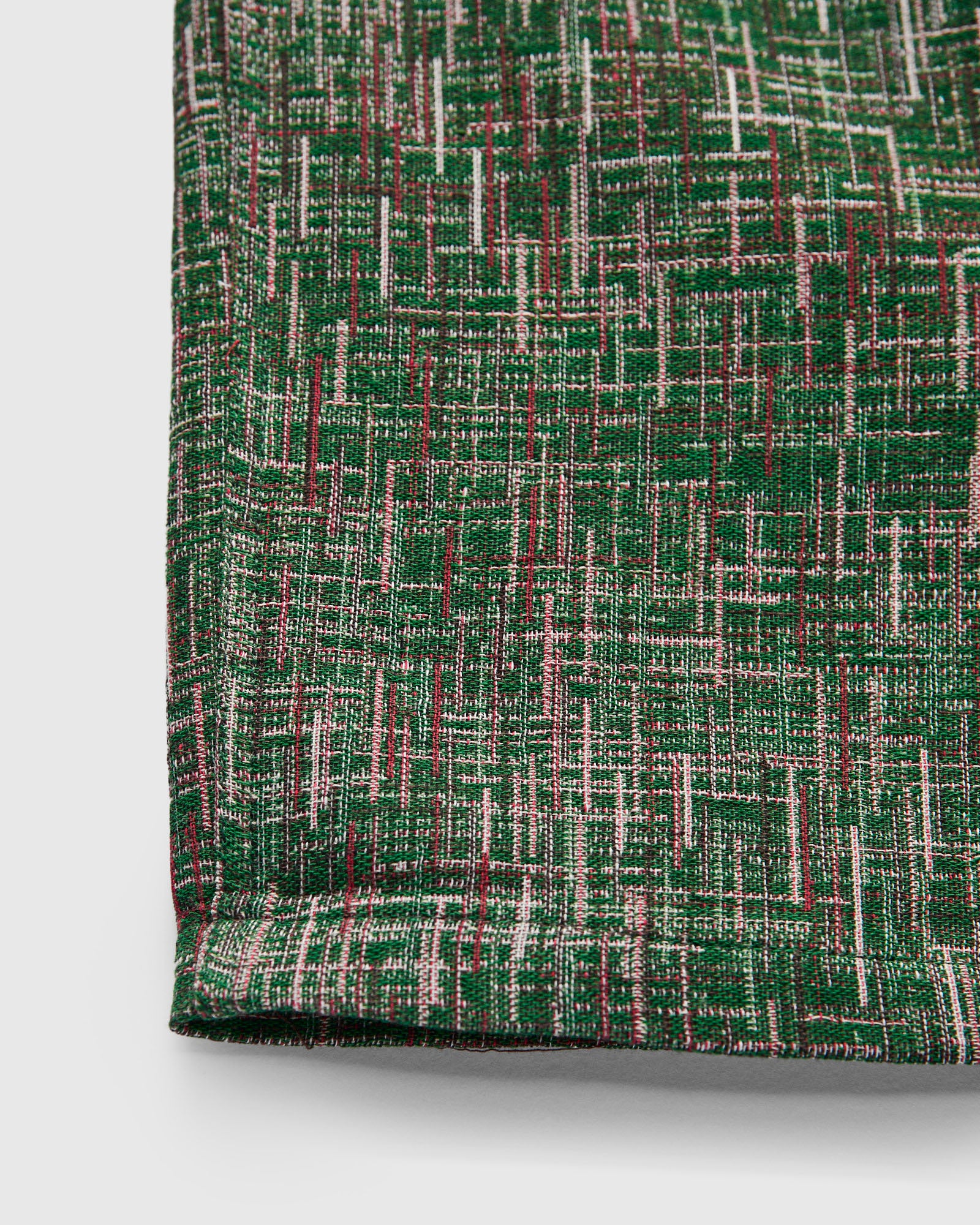 Summer Boucle Shirt in Green - Image 8