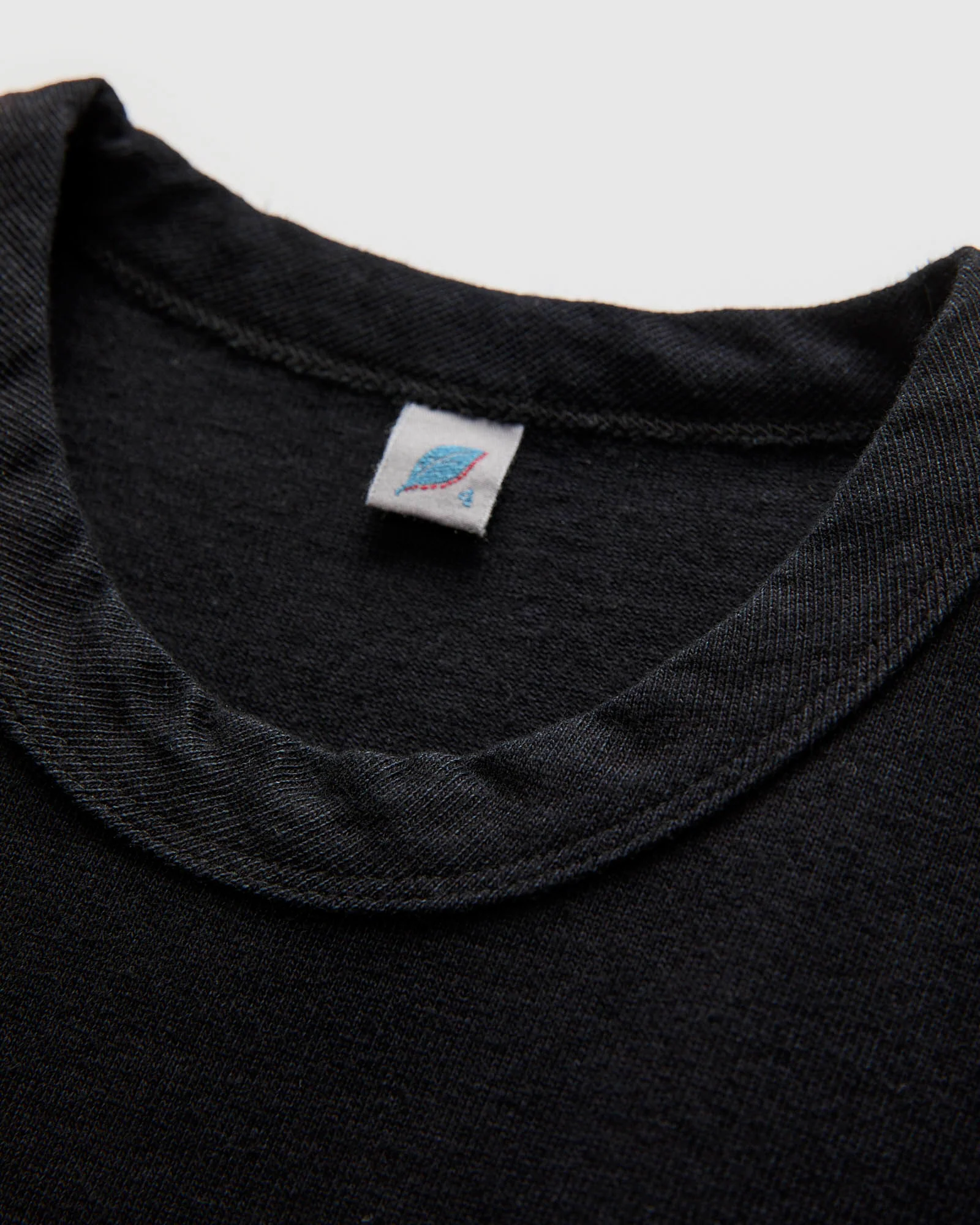 Super Heavyweight Jersey T-Shirt in Black Indigo - Image 5