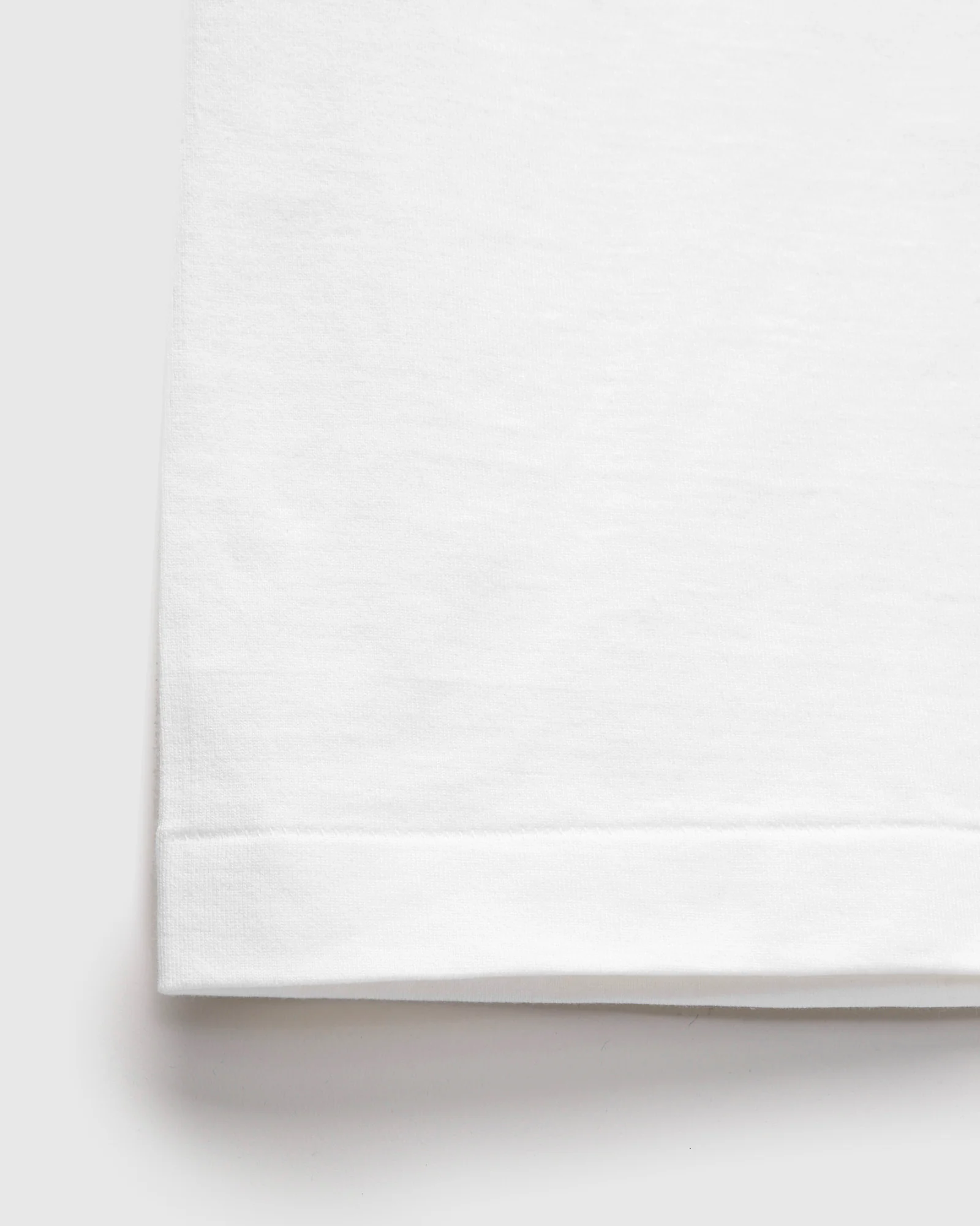 Suvin Supima Tube Half Sleeve T-Shirt in Off White - Image 5