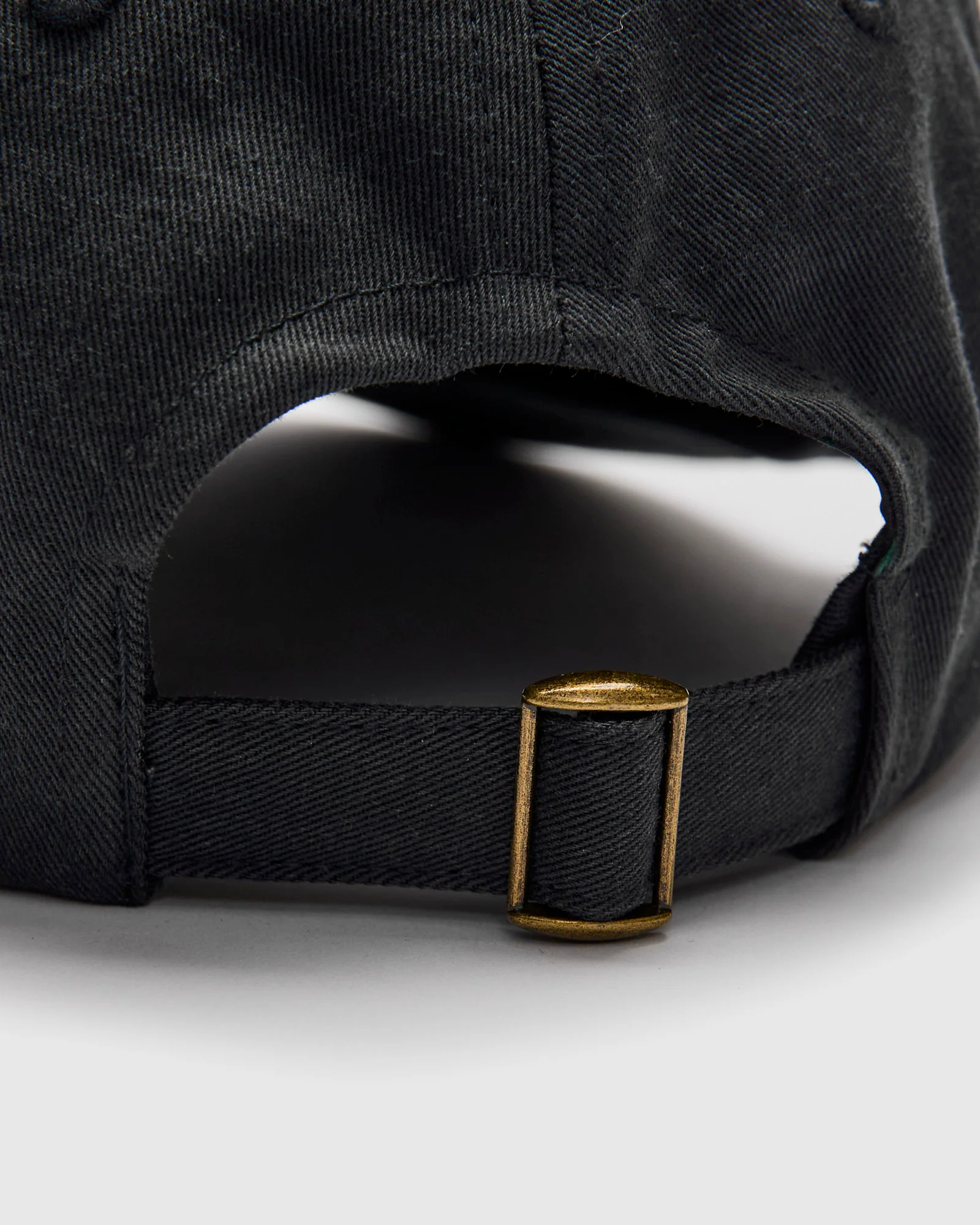 Swan Logo Cotton Twill Cap in Charcoal - Image 5