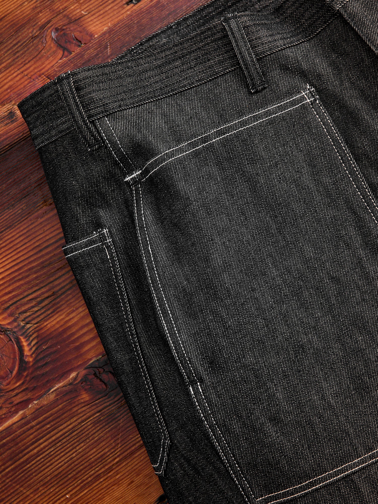 T.P. Landscaper Pants in Black Denim - Image 8