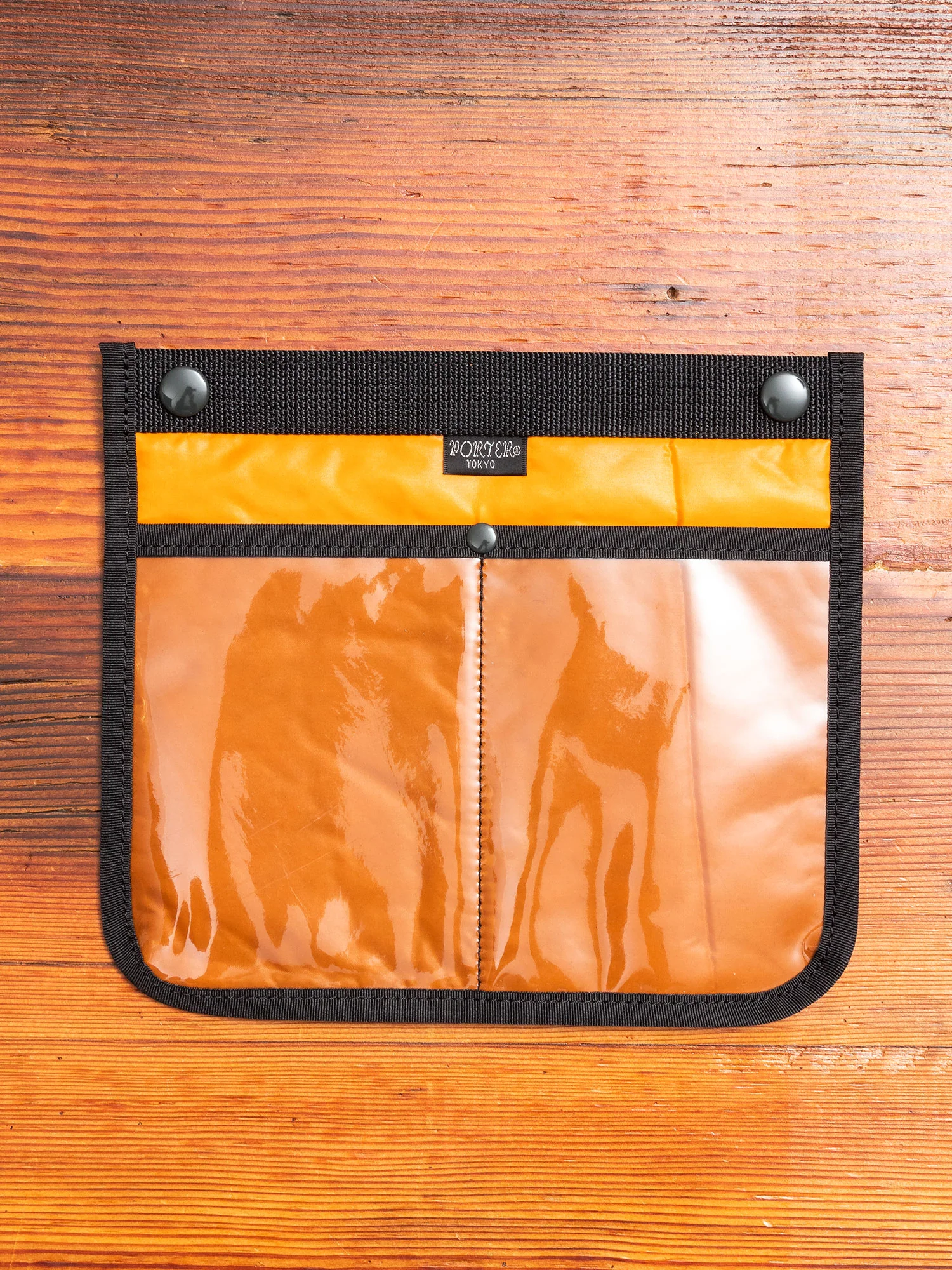 "Tanker" 2-Way Boston Bag (M) in Black - Image 12
