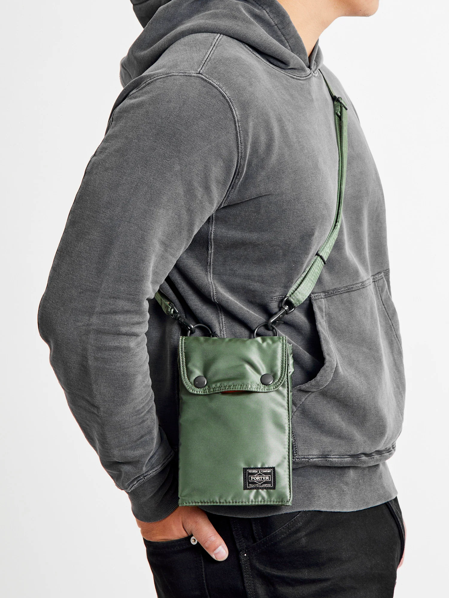 "Tanker" Travel Case in Sage Green - Image 2