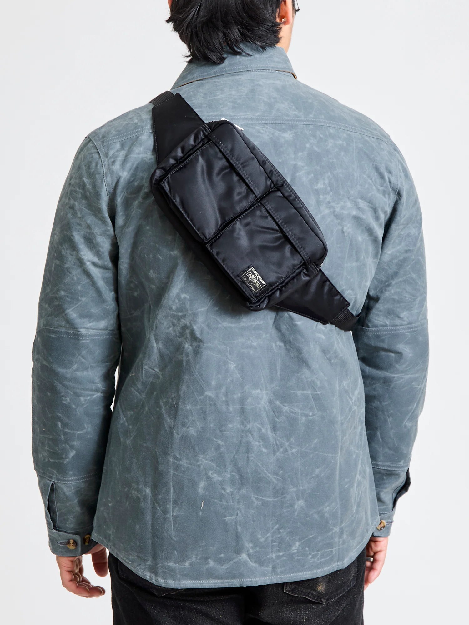 "Tanker" Waist Bag in Black - Image 2