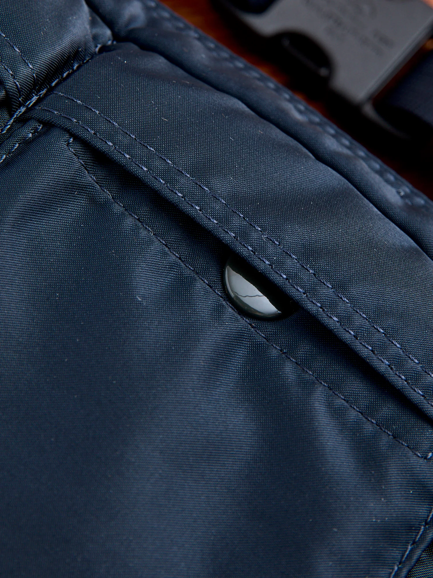 "Tanker" Waist Bag in Iron Blue - Image 6