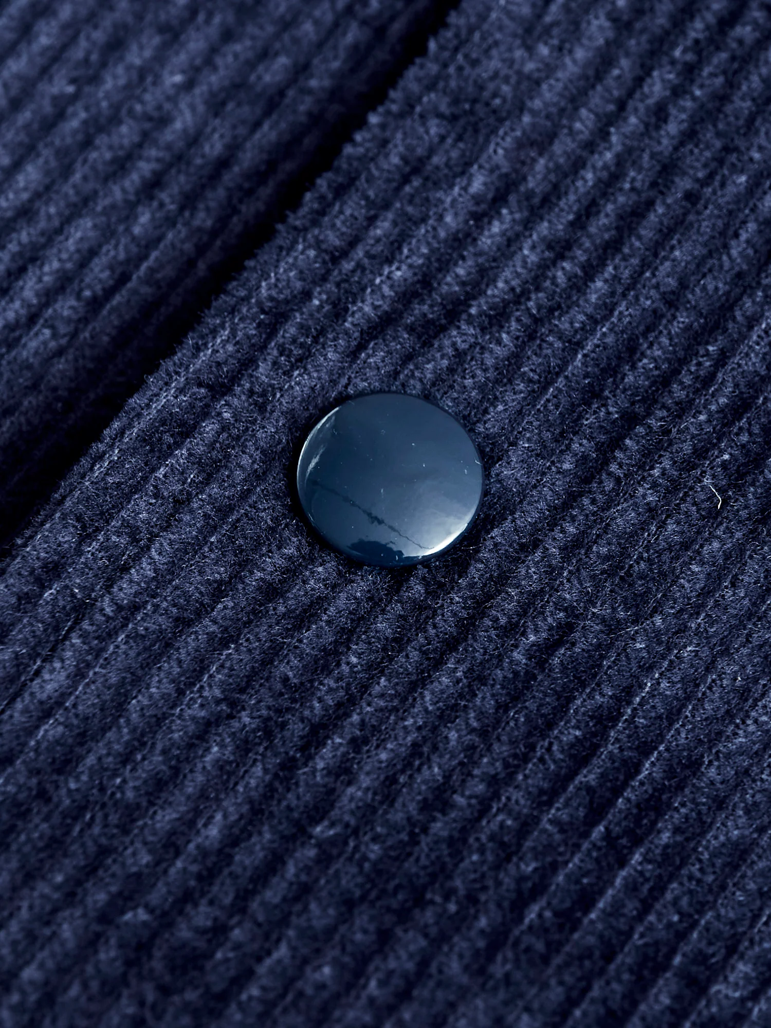 Team Jacket in Navy Corduroy - Image 5