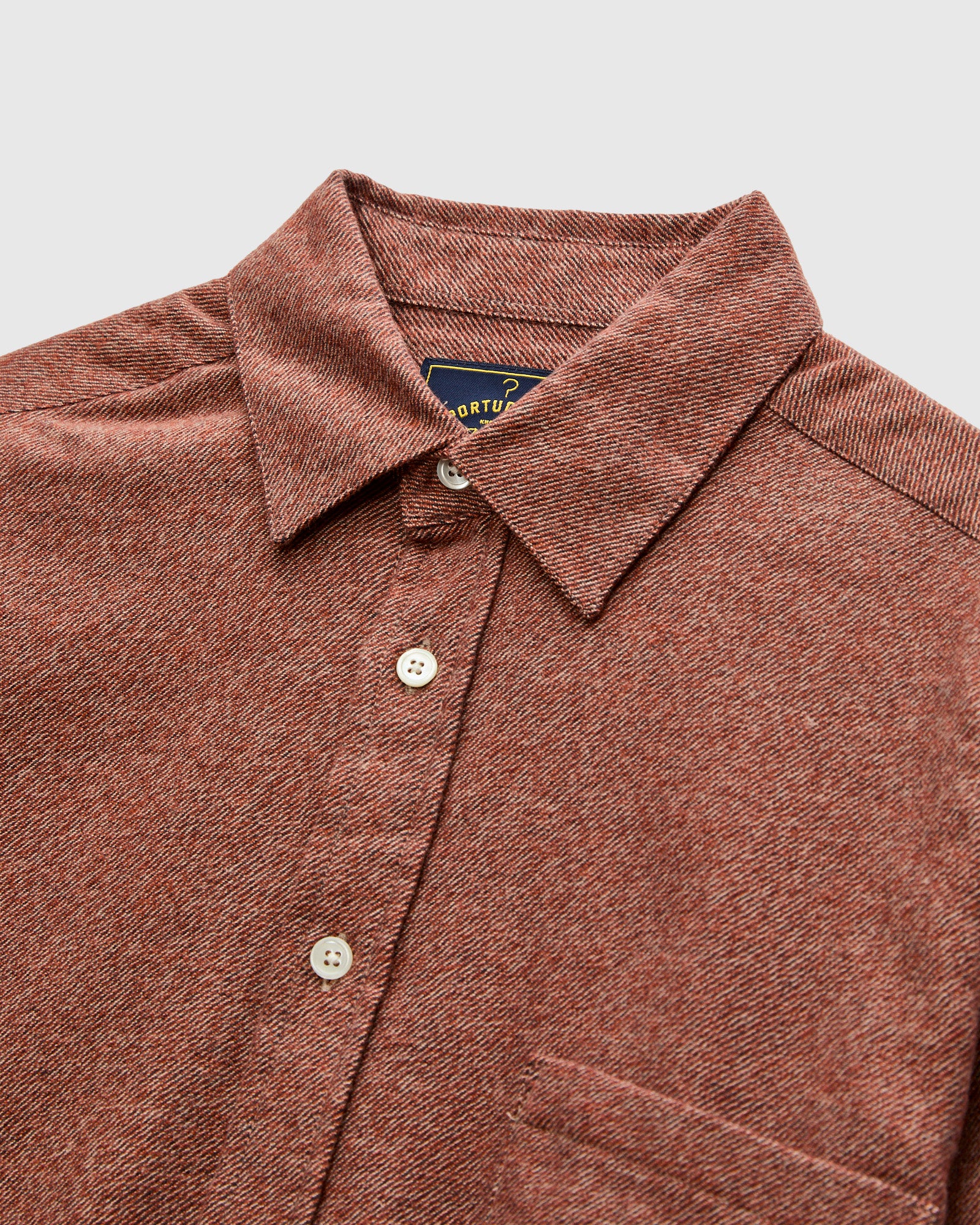 Teca 2 Button-Up Shirt in Brick - Image 4