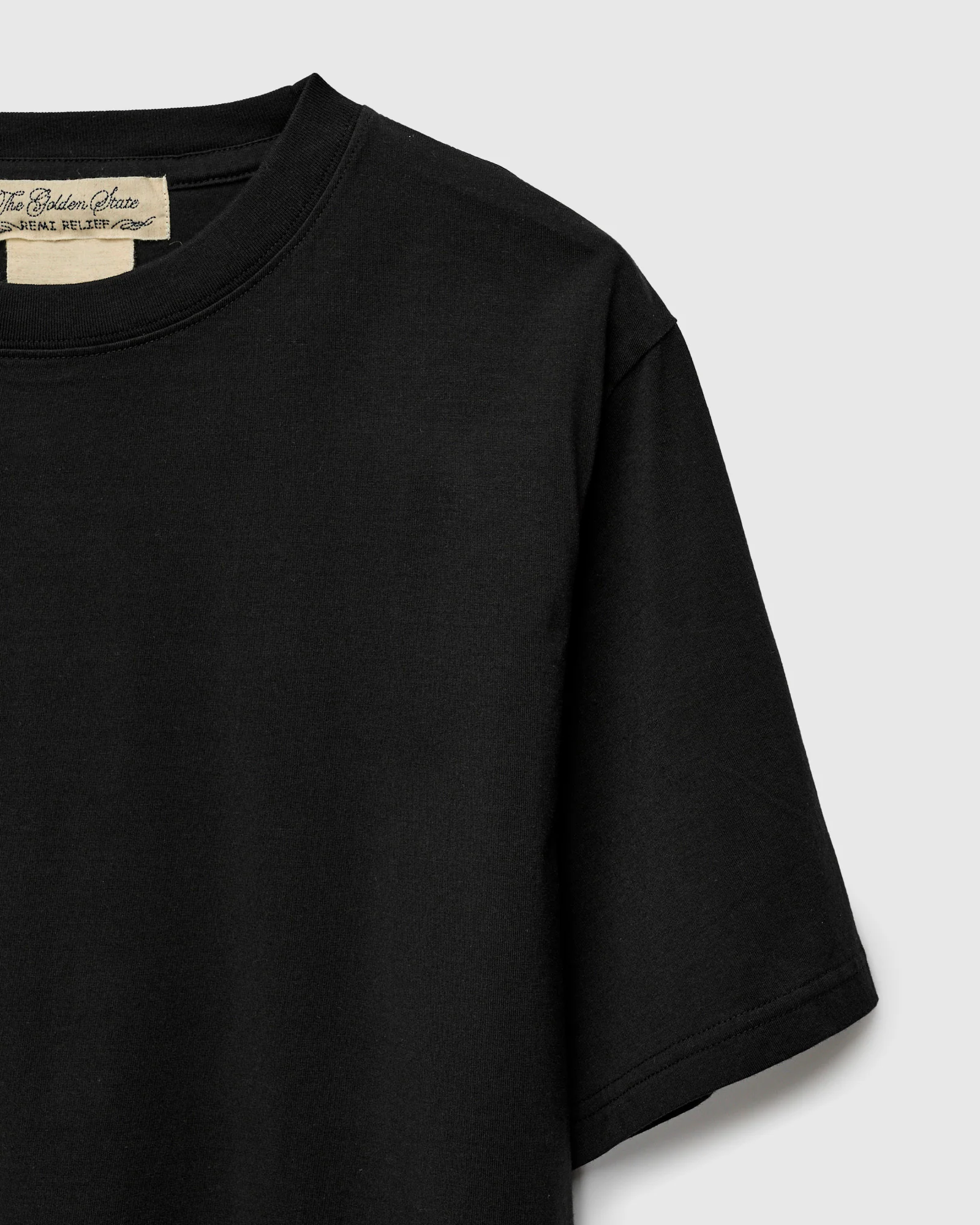 Tenjiku Jersey T-Shirt in Black - Image 4