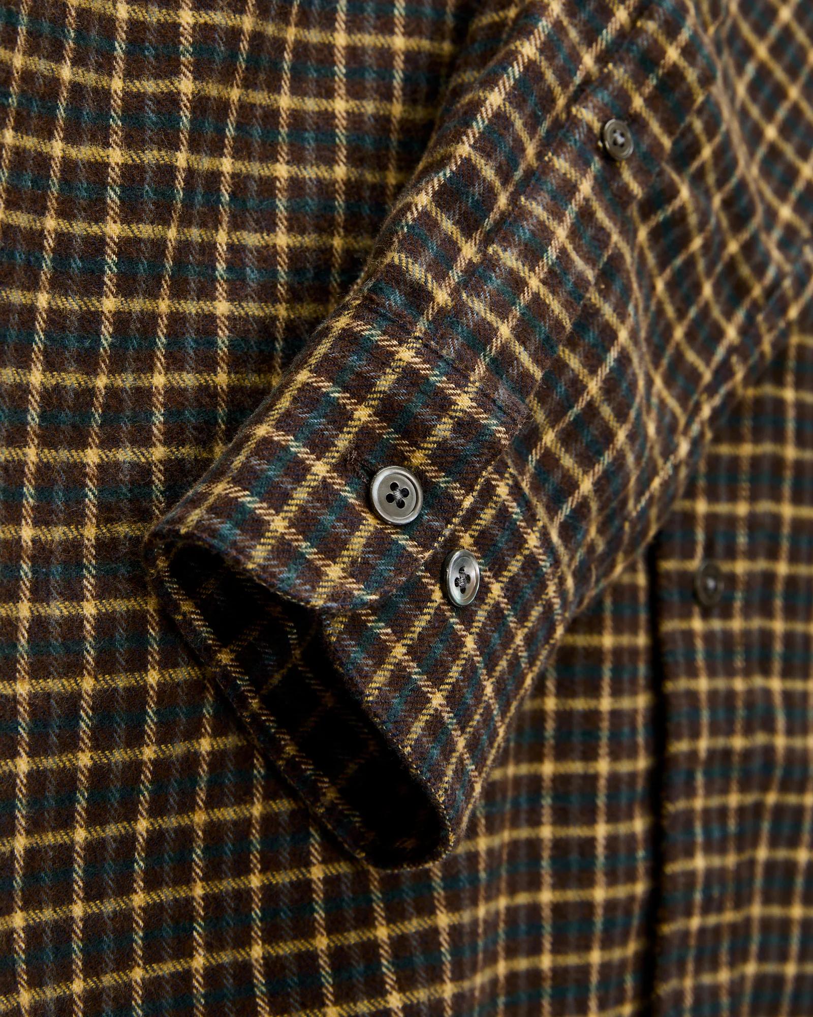 Terra Button-Up Shirt in Brown - Image 6