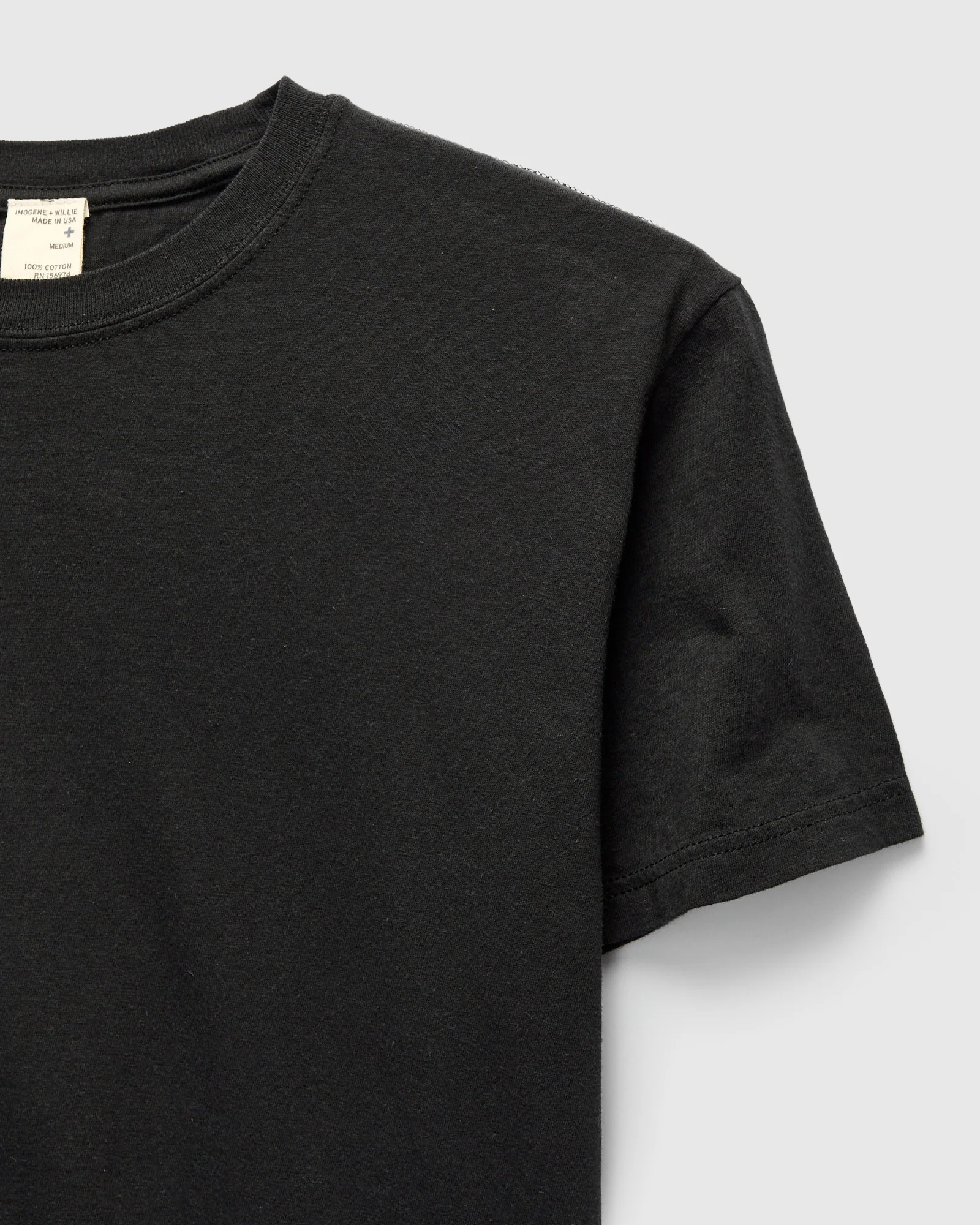 The Cotton Project Tee in Faded Black - Image 4