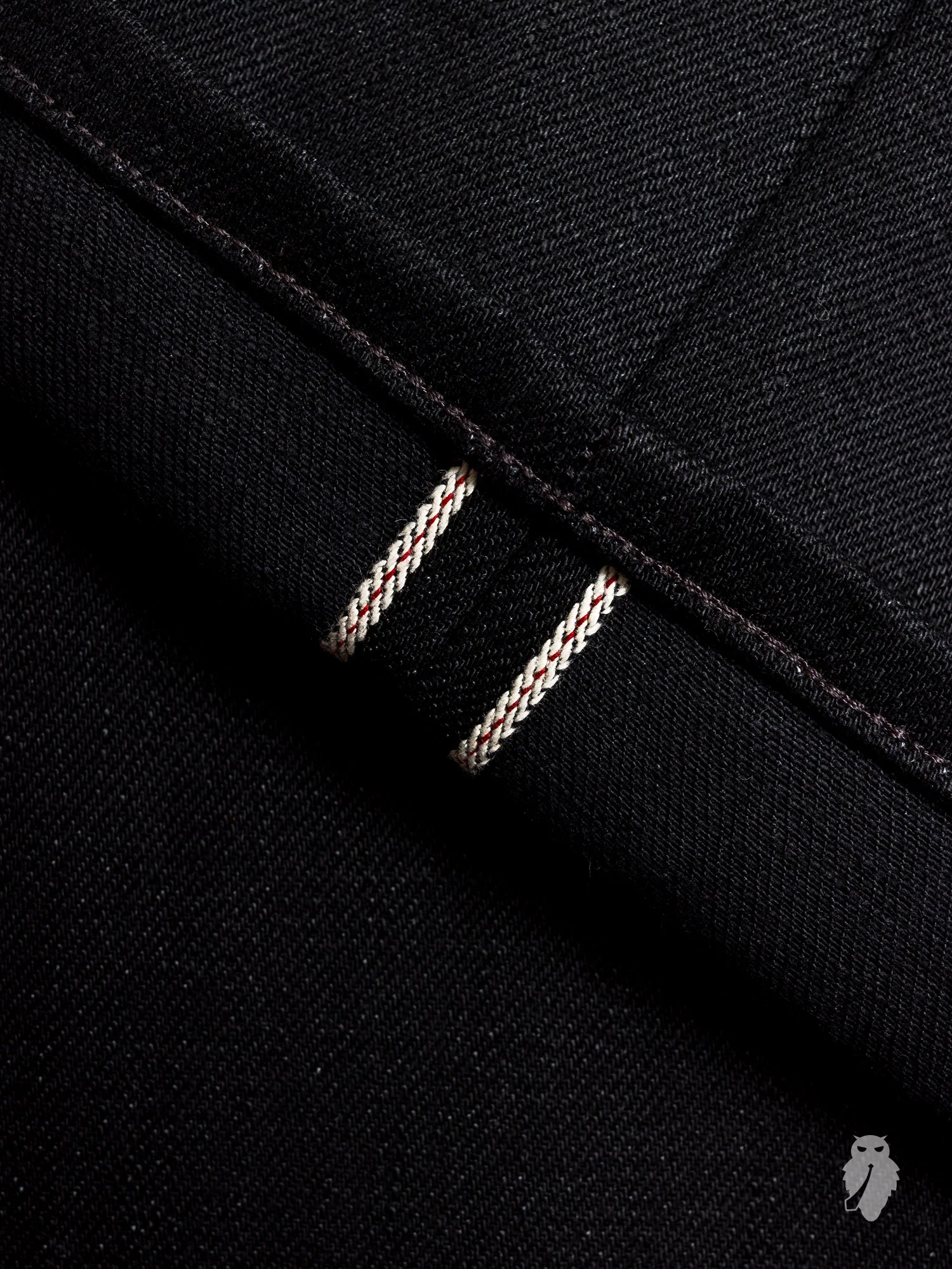 "Thunder Black" 14oz Selvedge Denim - Nash Tapered - Image 9