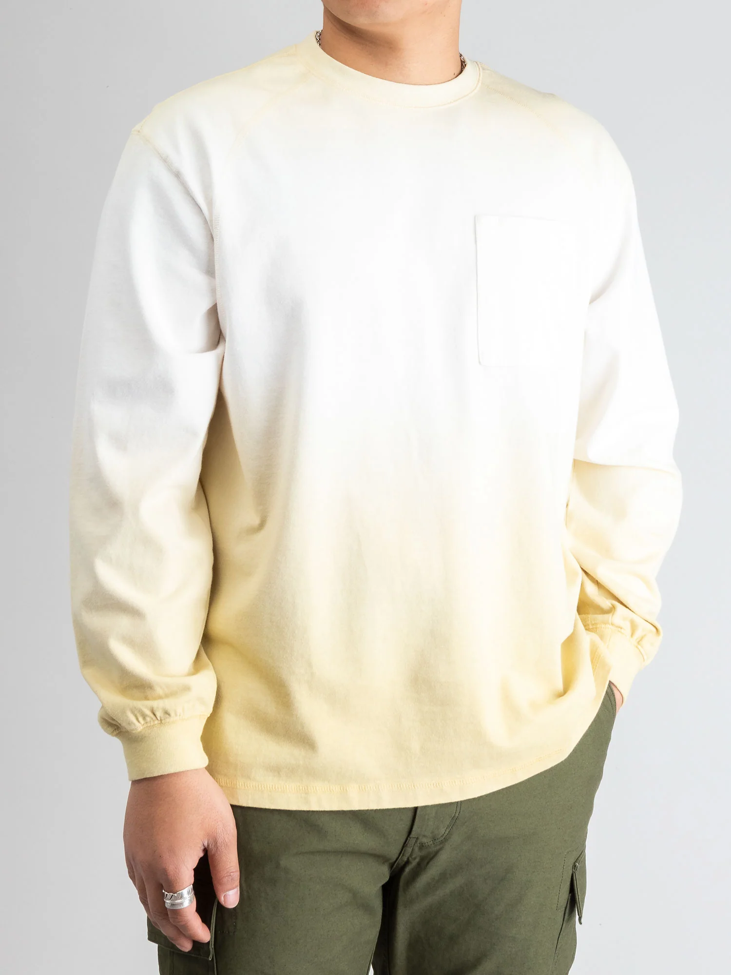 Tie-Dye T-Shirt in Beige - Image 2