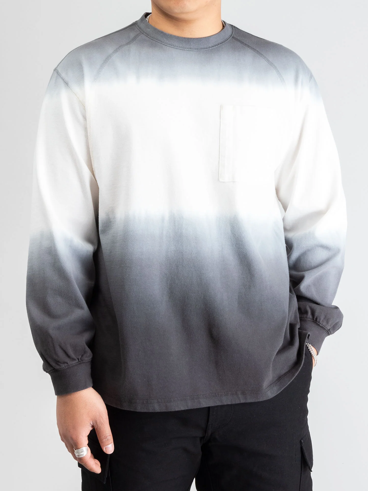 Tie-Dye T-Shirt in Grey - Image 2