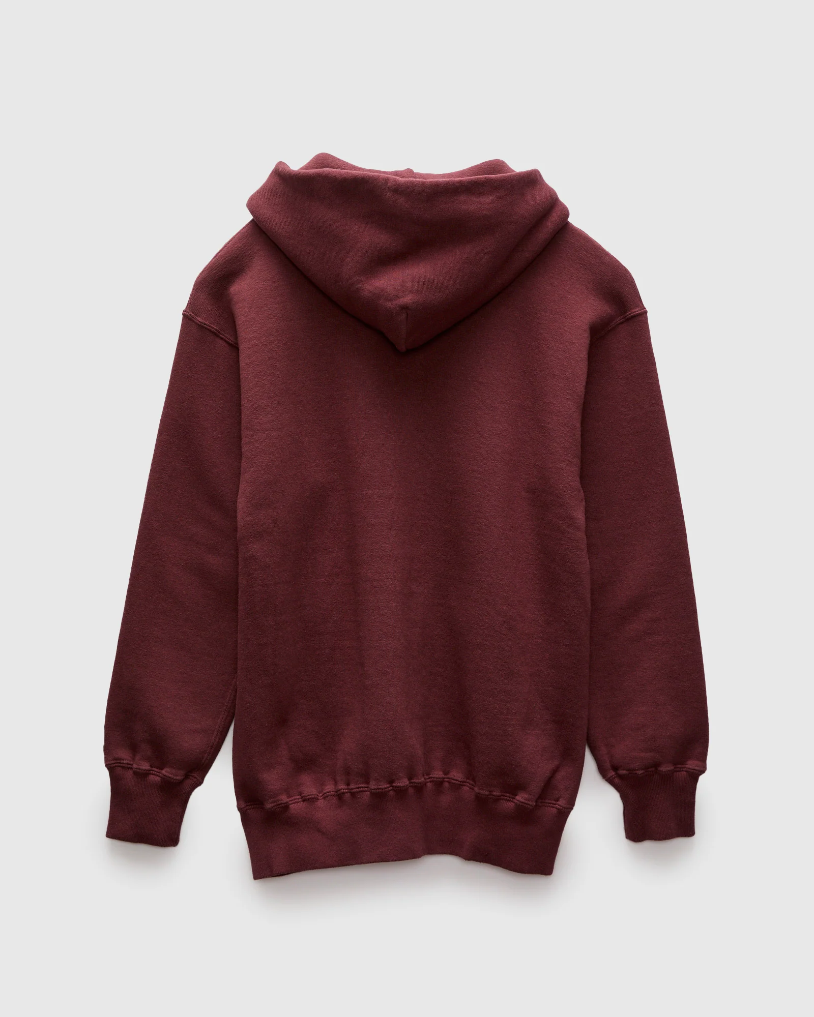 Tsuriami Loopwheel Zip Hoodie in Bordeux - Image 3