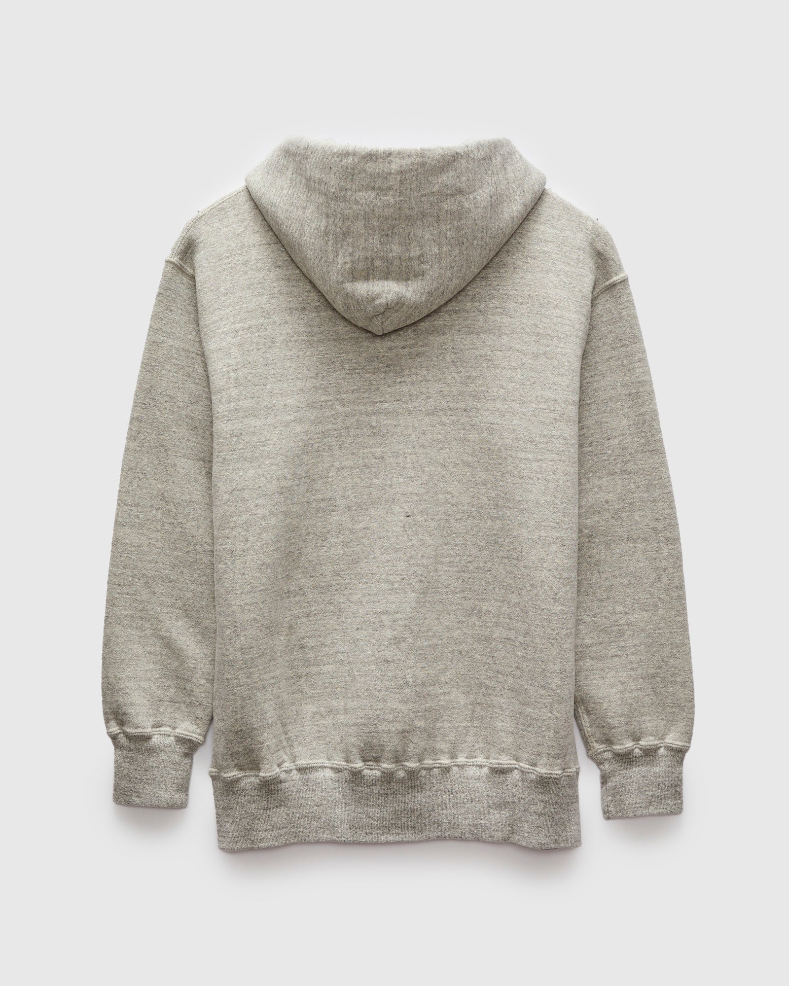 Tsuriami Loopwheel Zip Hoodie in Heather Grey - Image 3
