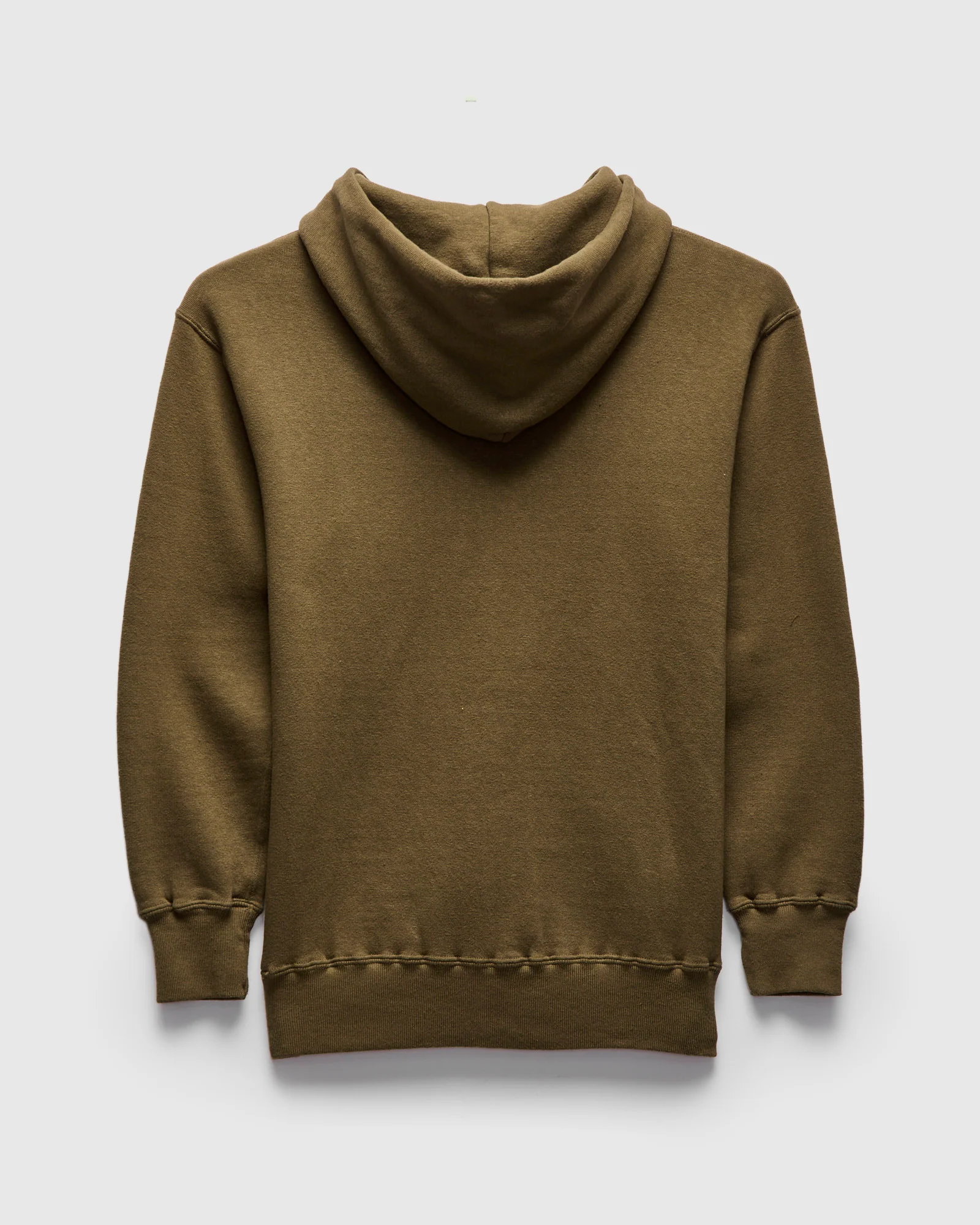 Tsuriami Loopwheel Zip Hoodie in Khaki - Image 3