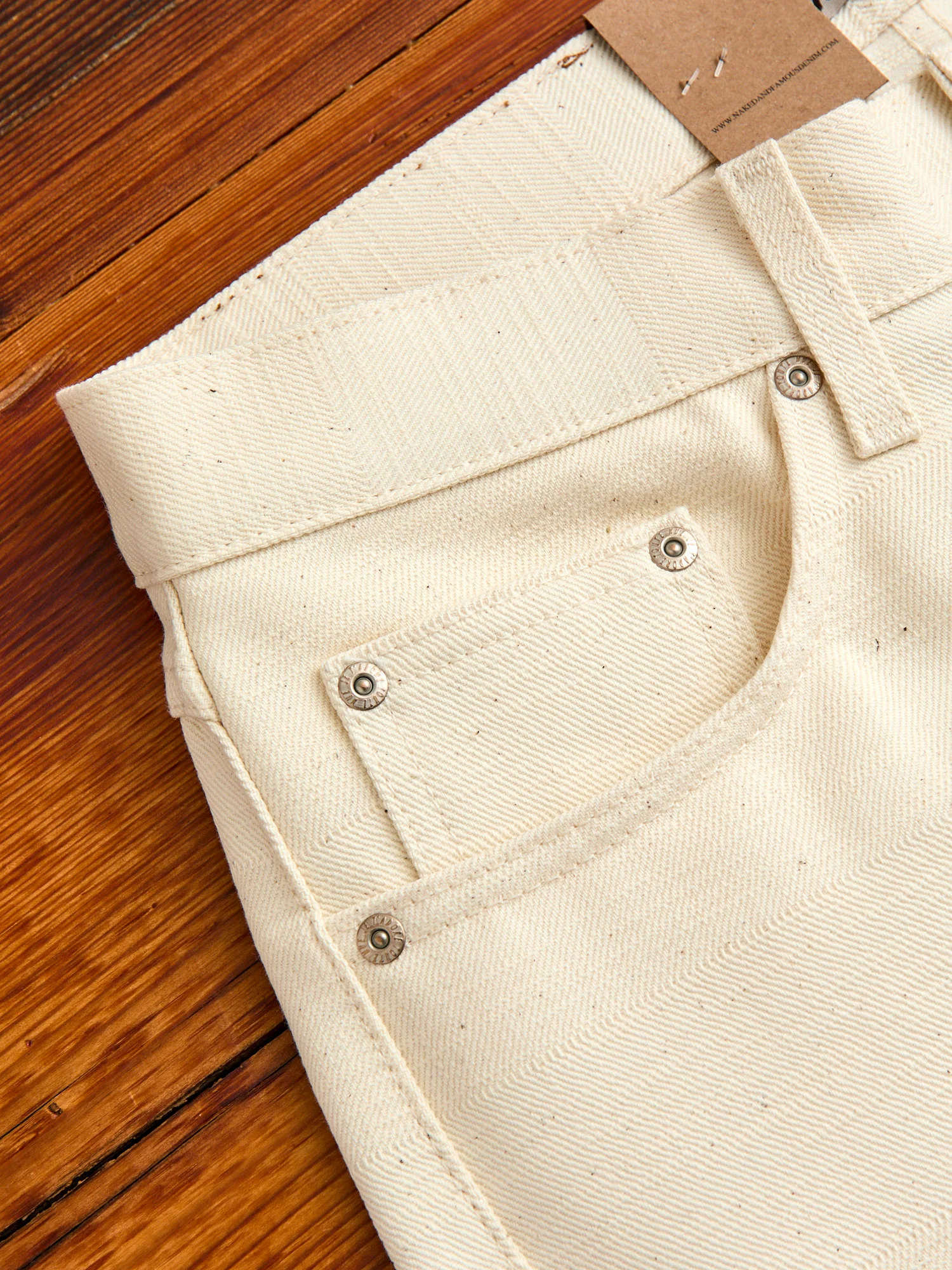 "Undyed Frankenstein" 14oz Denim - True Guy Fit - Image 6