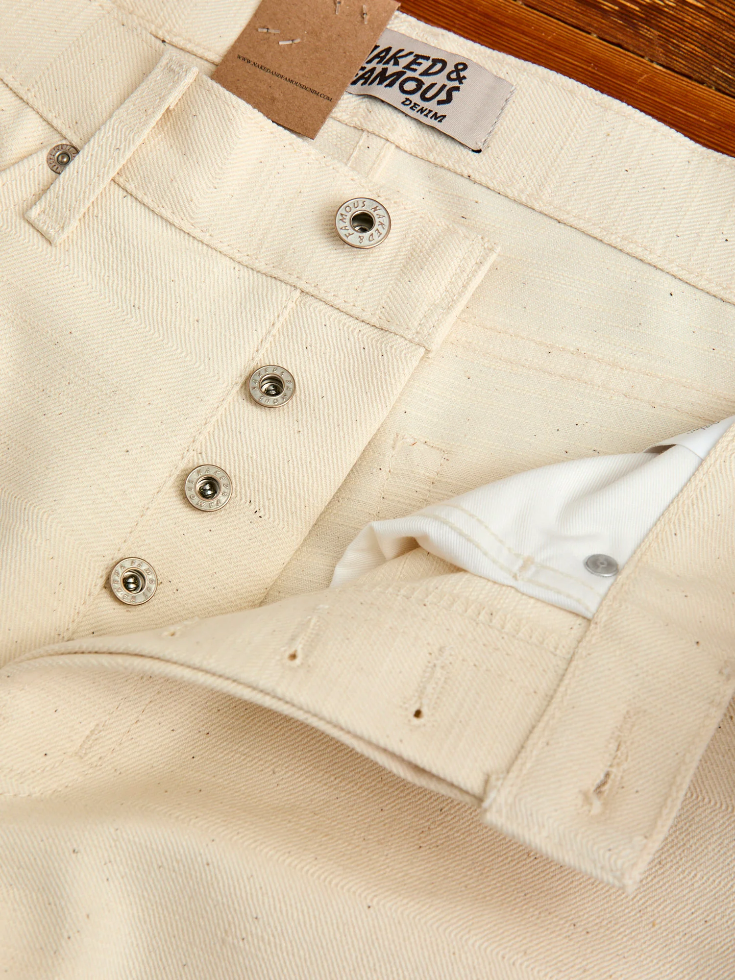 "Undyed Frankenstein" 14oz Denim - True Guy Fit - Image 8