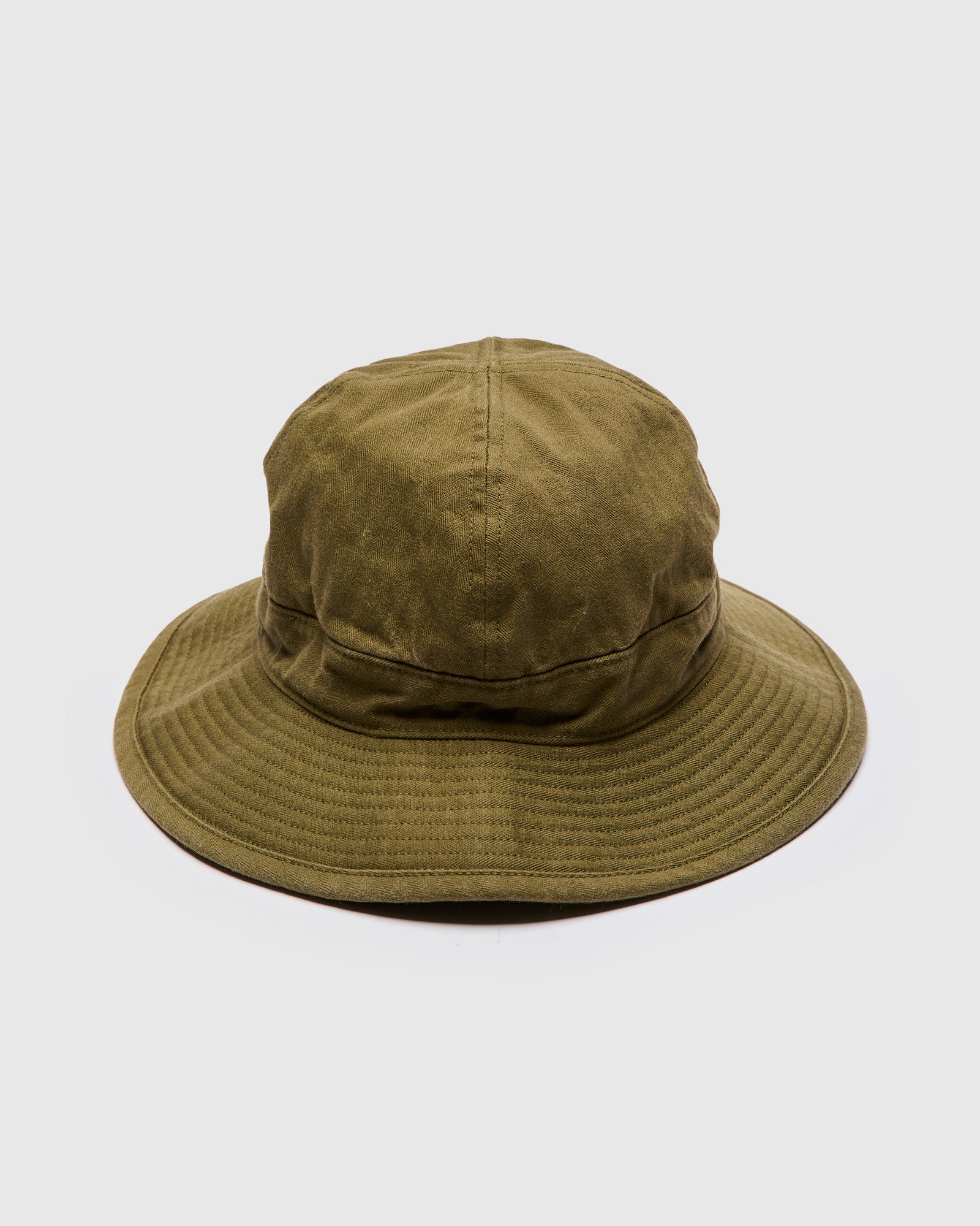 US Navy Herringbone Hat in Green - Image 2