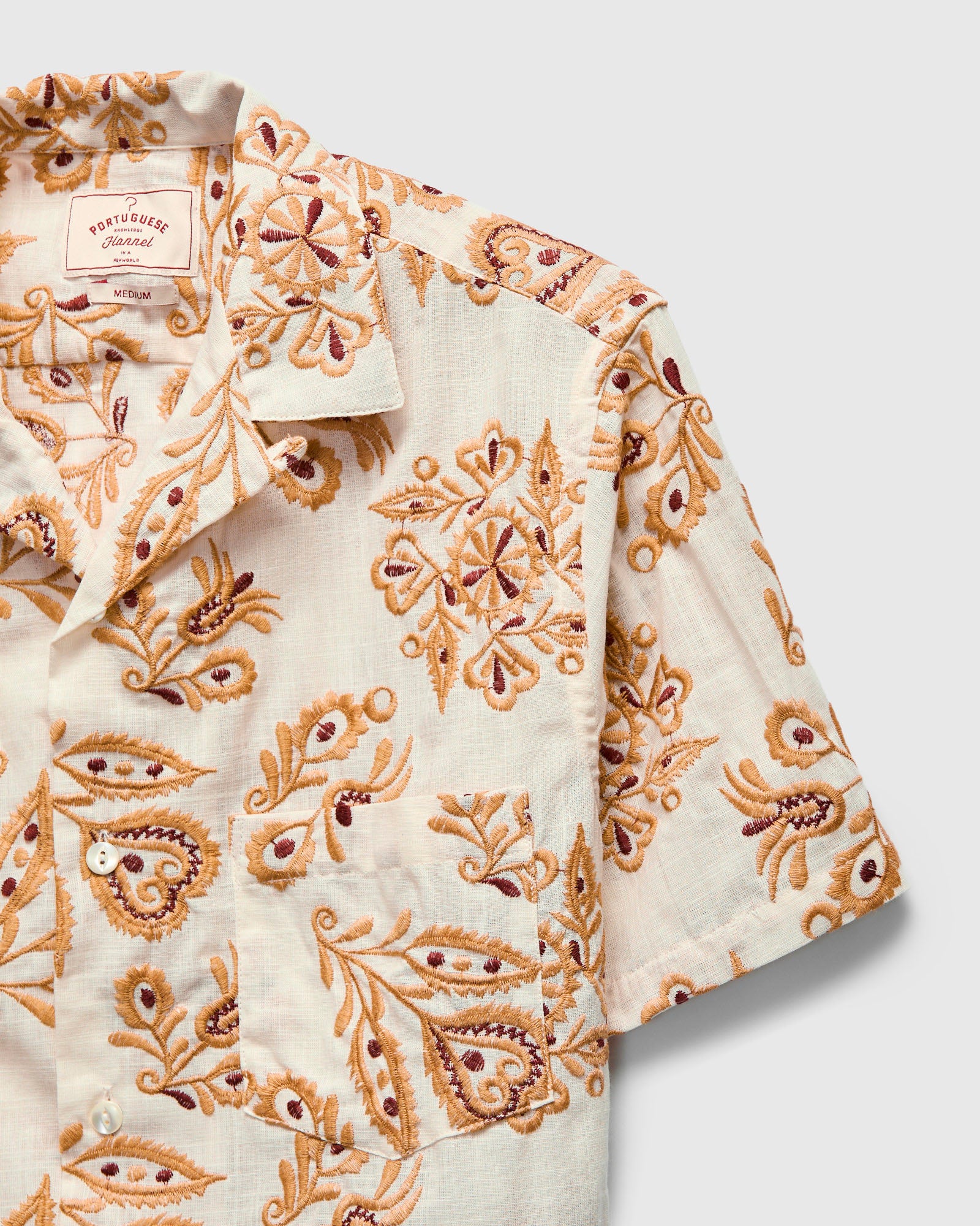 Victoria Shirt in Natural - Image 5