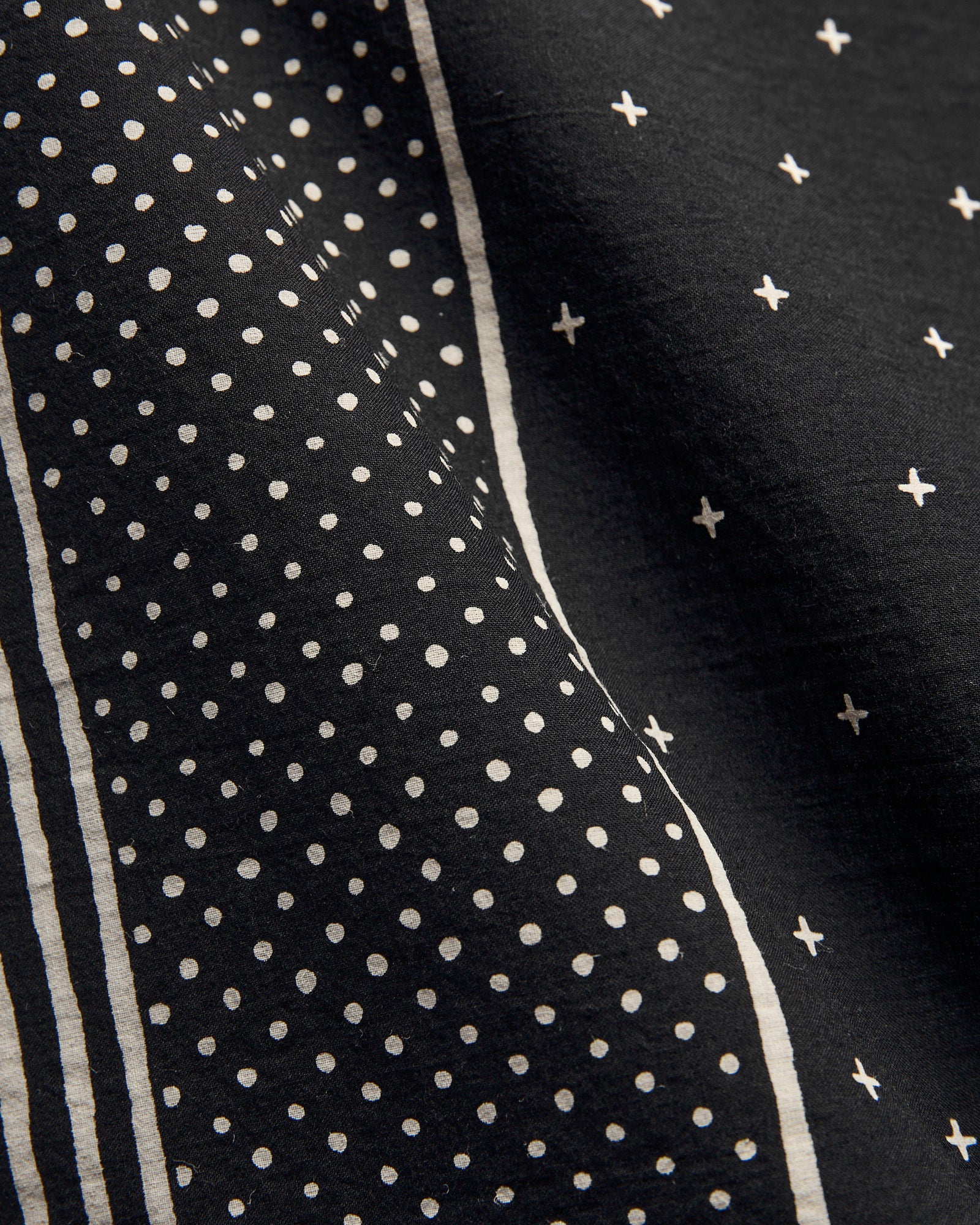 Vintage Bandana in Black - Image 3