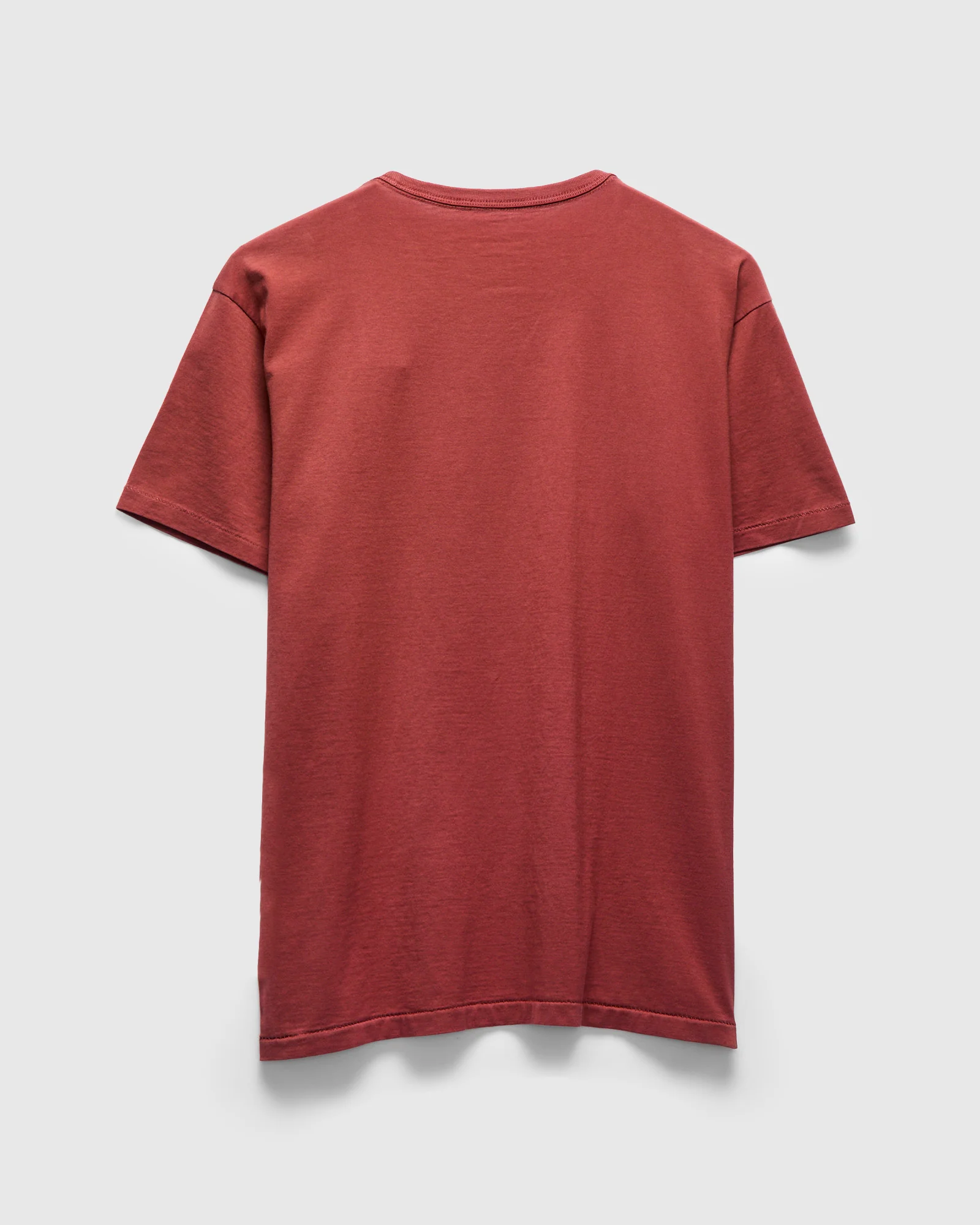 Vintage Knit Logo T-Shirt in Red Snapper - Image 3