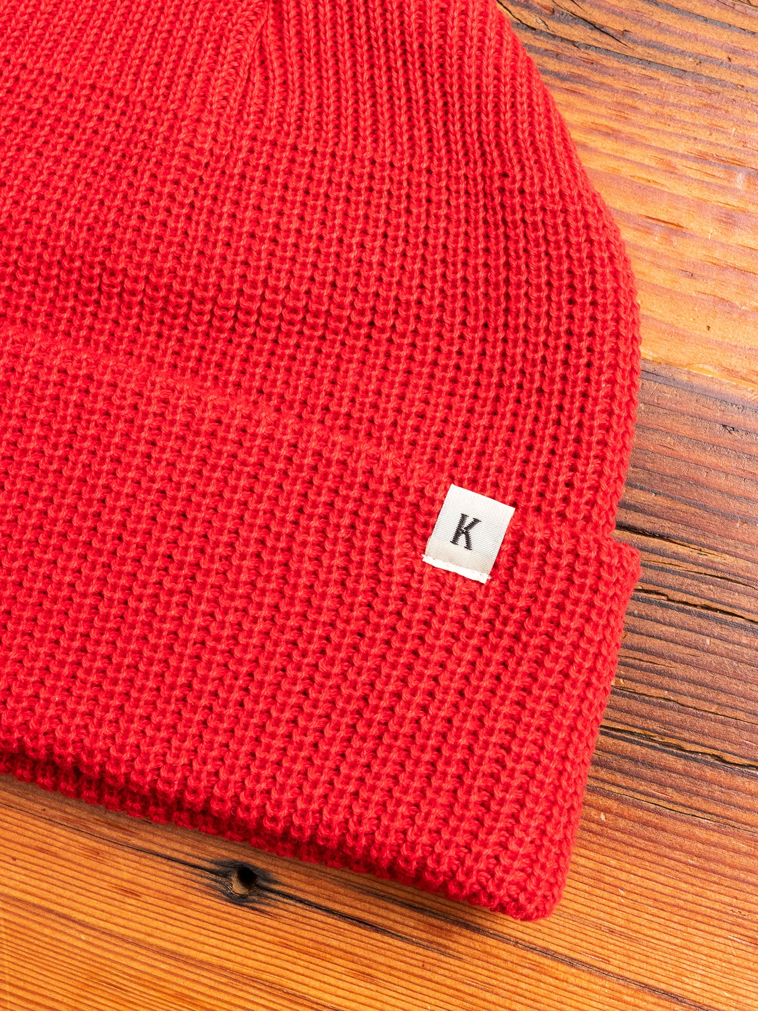 Watch Cap in Red - Image 2