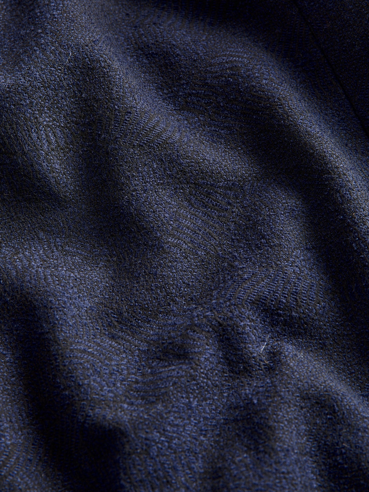 Wind Flow Jacquard 2B Jacket in Dark Navy - Image 12