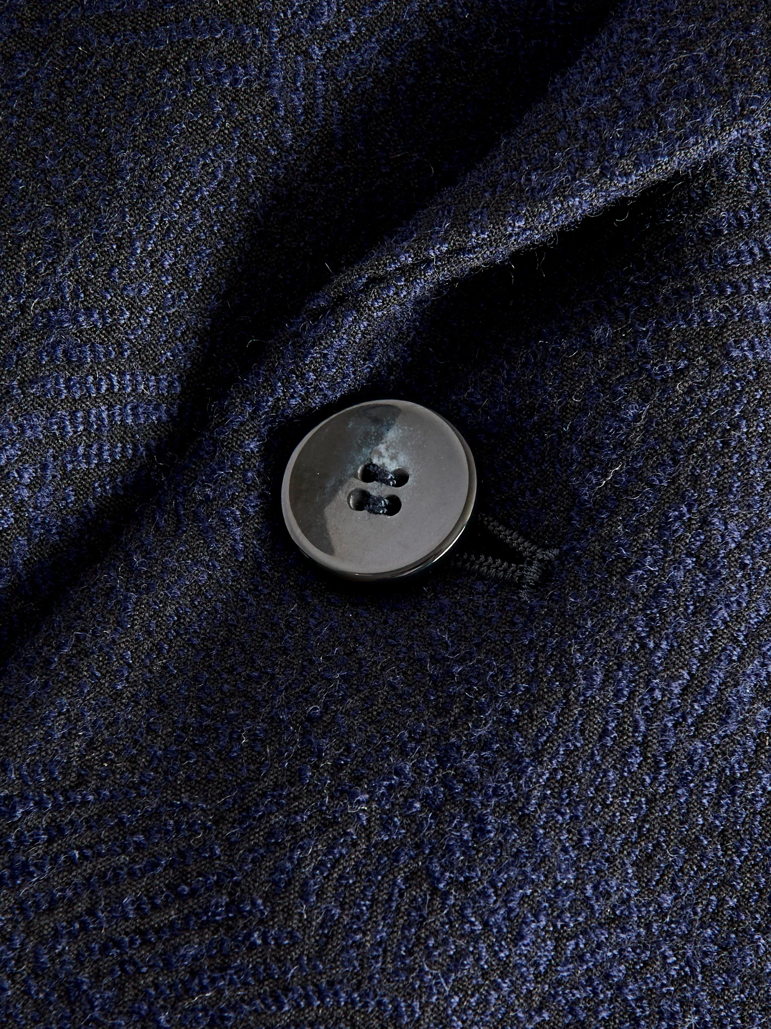 Wind Flow Jacquard 2B Jacket in Dark Navy - Image 8