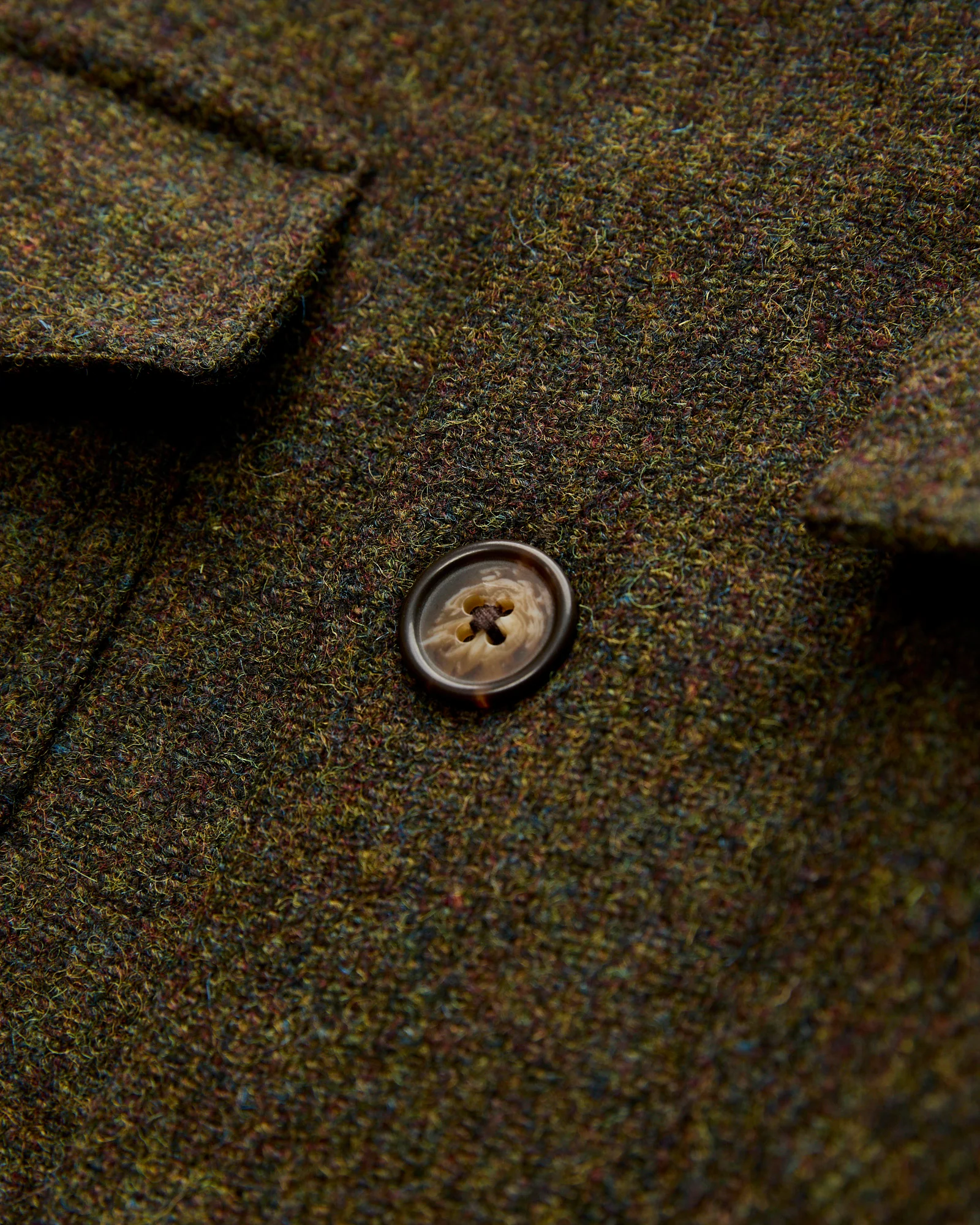 Wool Field Overshirt in Forest - Image 5