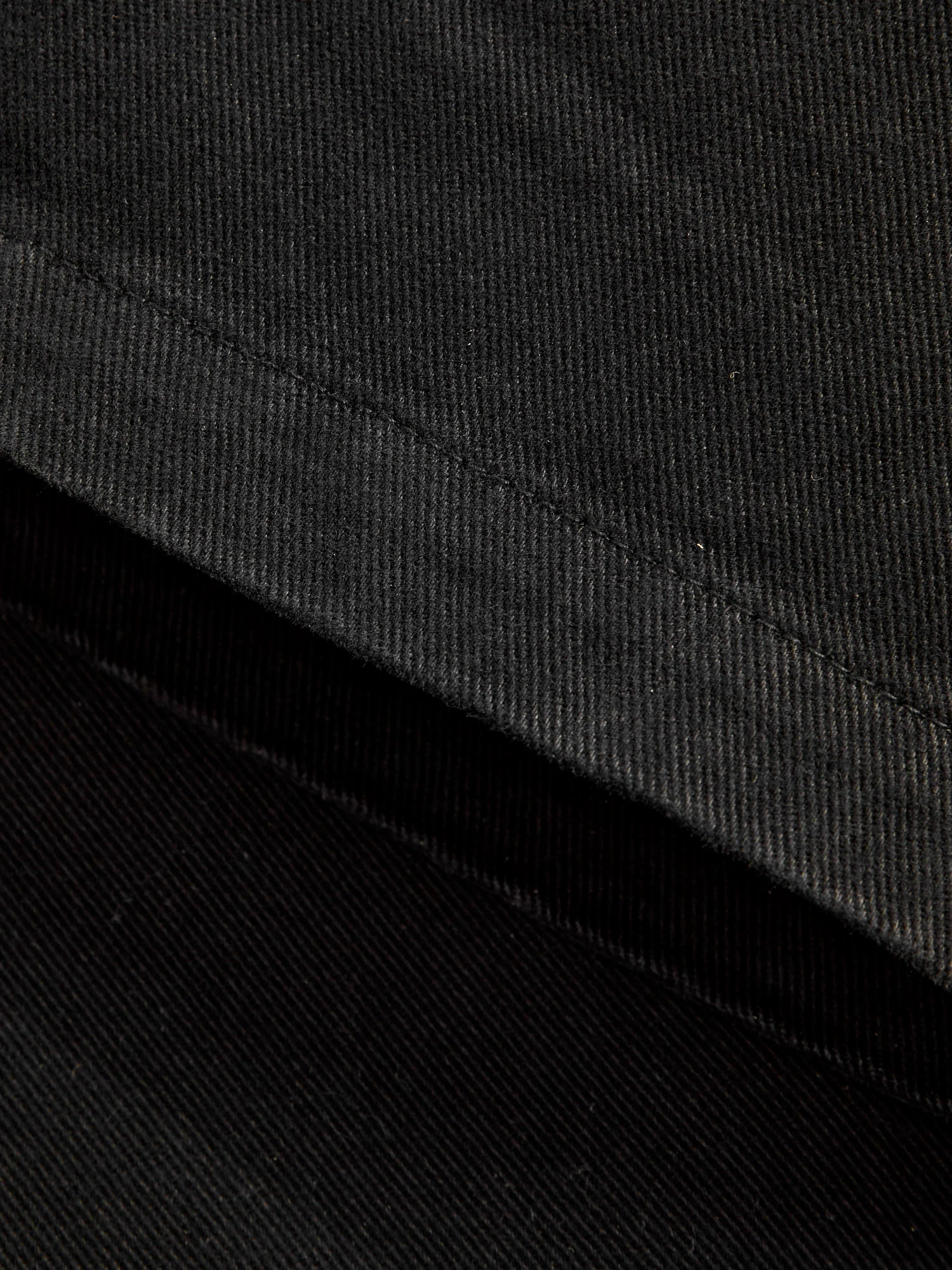 Work Pant in Black Twill - Image 10