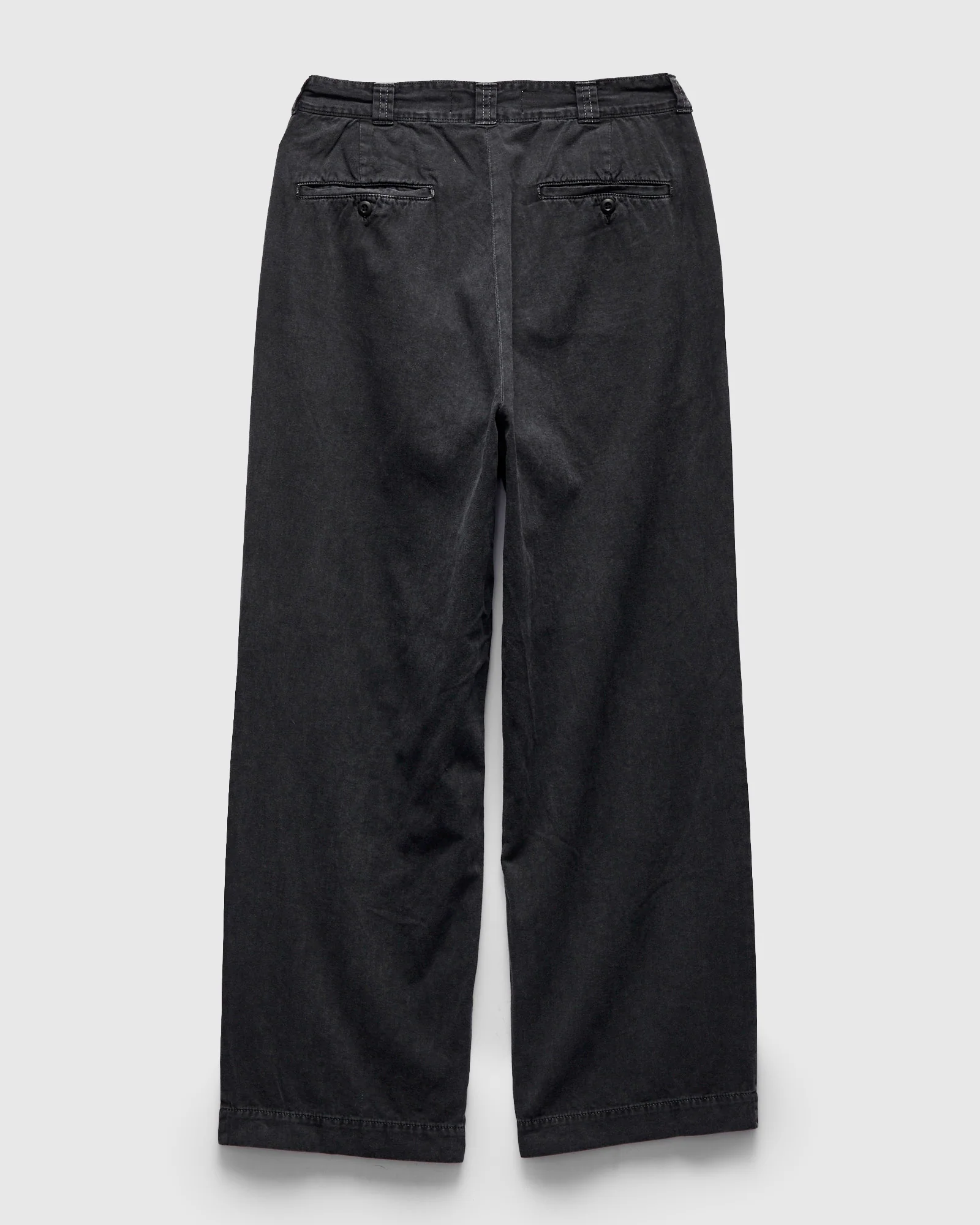 Work Twill Chino Pants in Black - Image 2